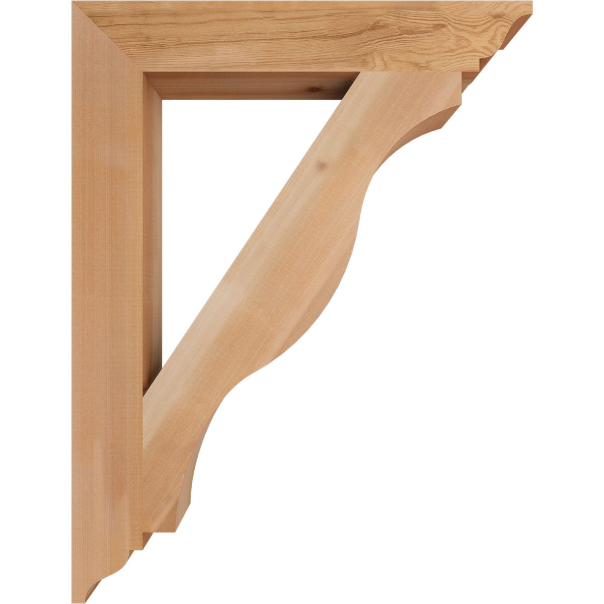 Ekena Millwork BKT04X26X34FST01SWR Exterior-Brackets-Braces - View #3