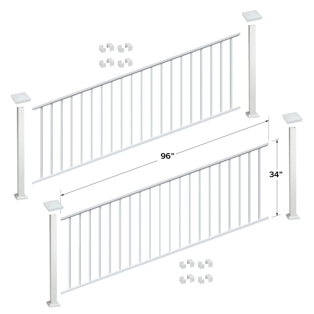 16 Foot Long Deck Railing Systems at Lowes.com