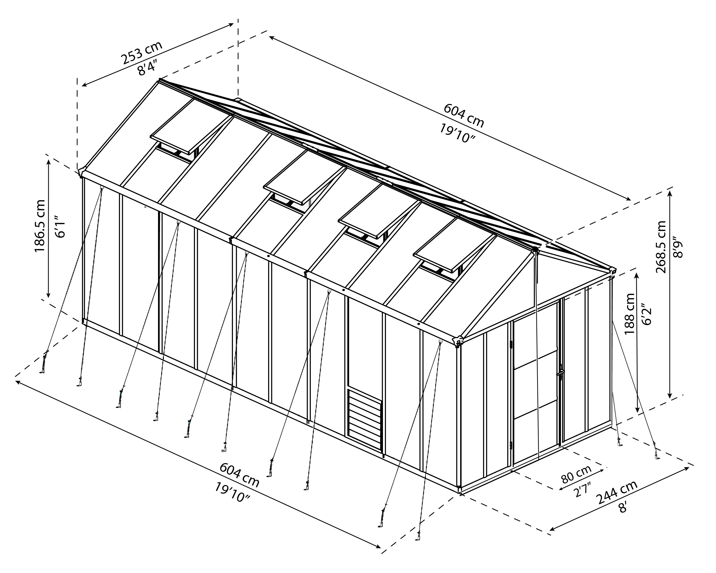 Canopia by Palram 702210 greenhouses - View #3