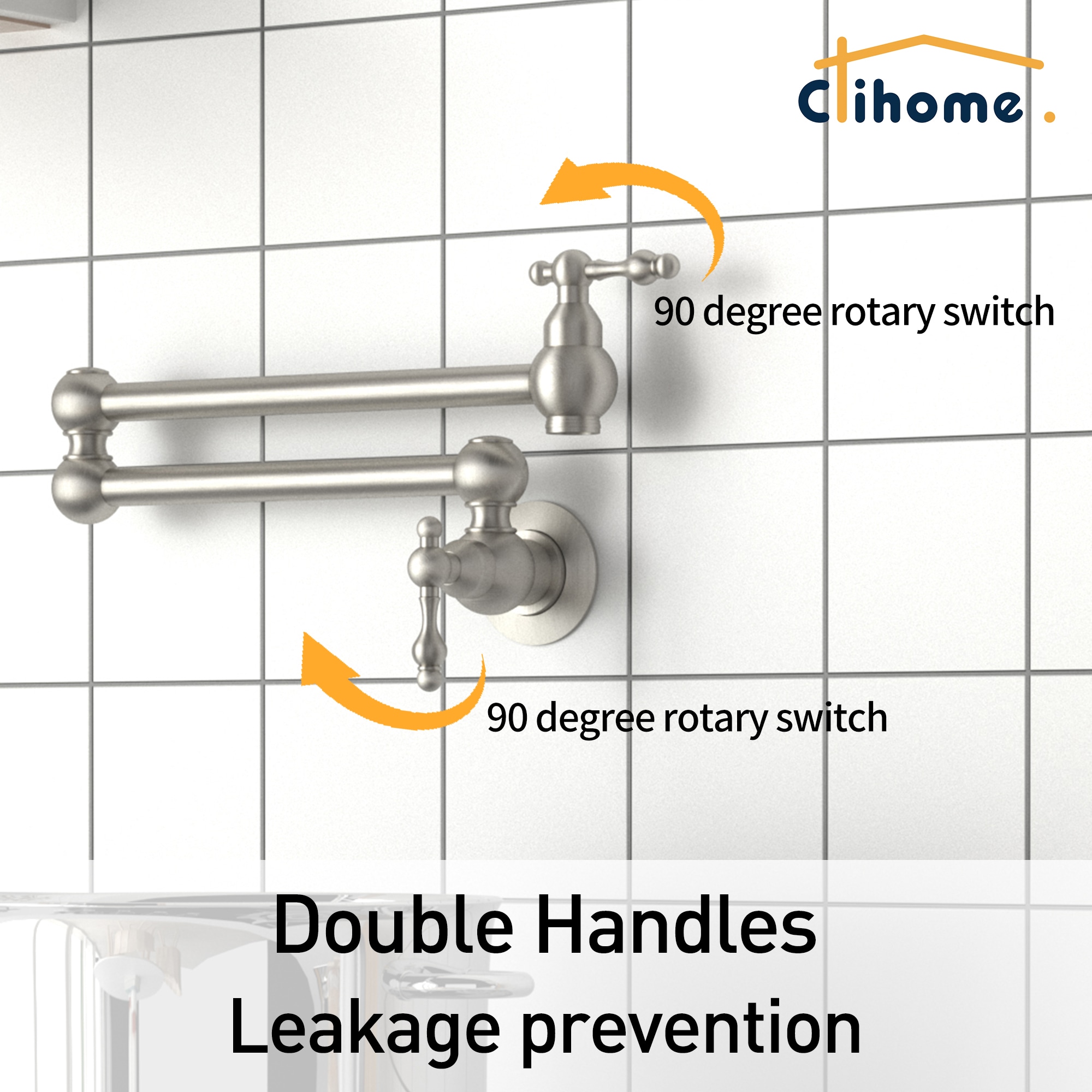 Clihome DG-KF46NS Kitchen-Faucets - View #6