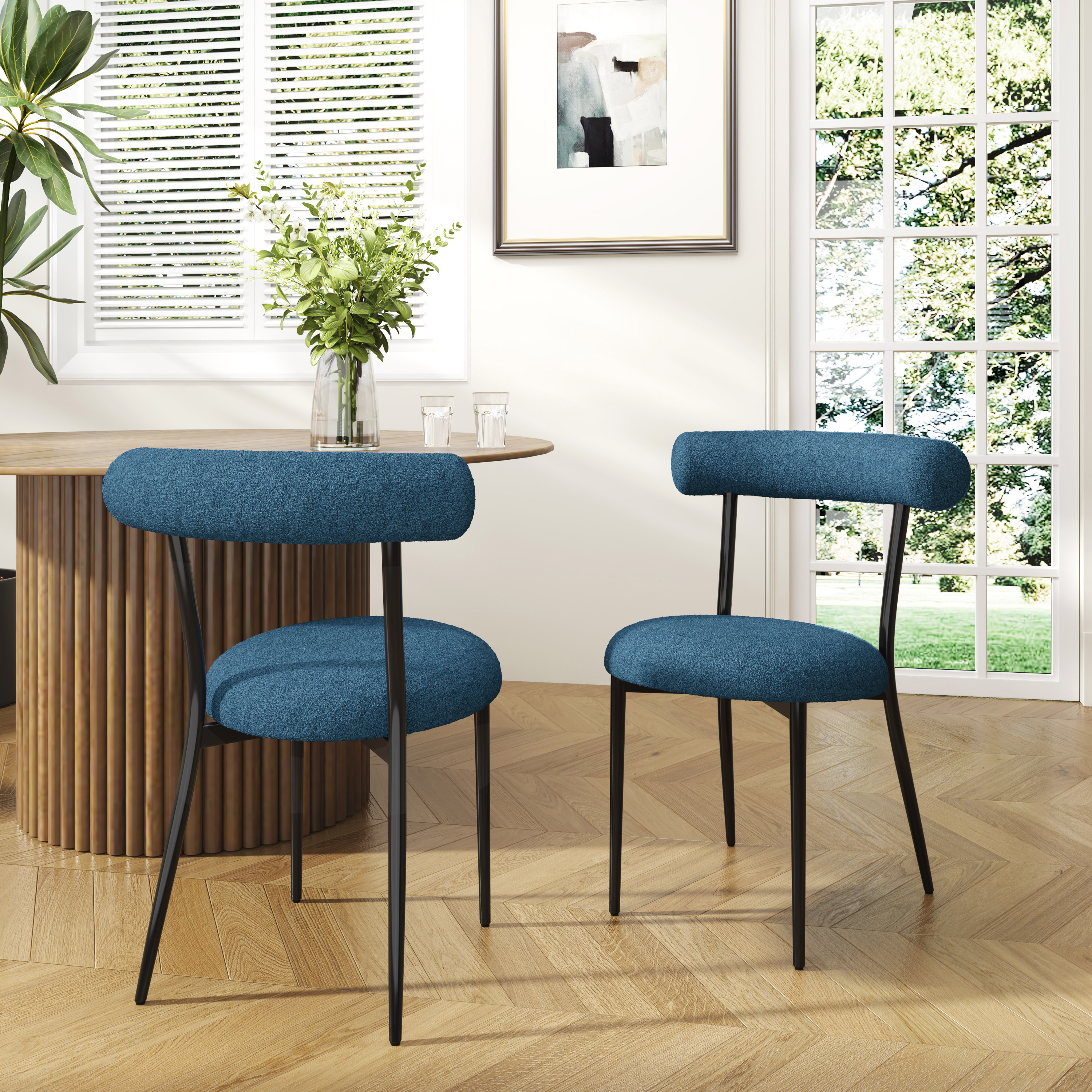 ModernLuxe L3P-N779P186912B DINING CHAIR SET OF 2
