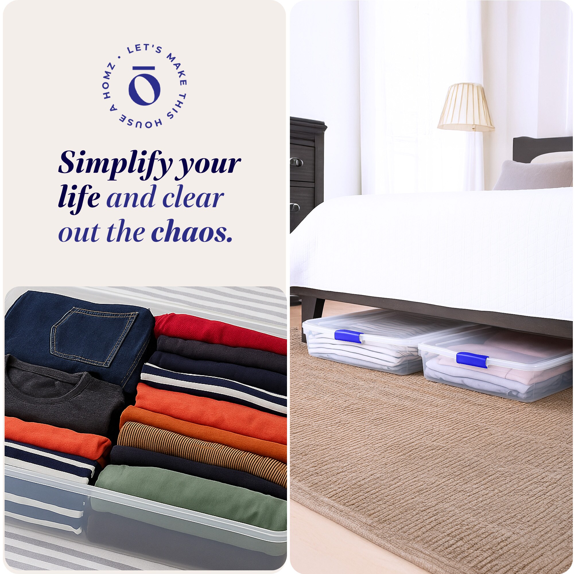 Homz Products 316246 Bins-Baskets - View #5