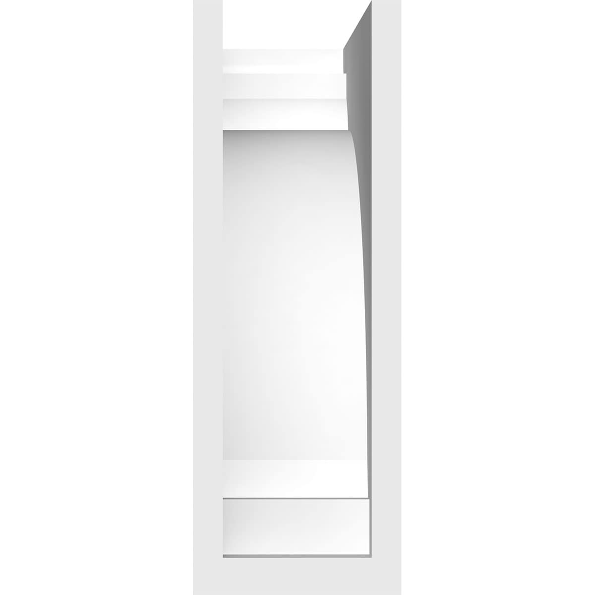 Ekena Millwork BKTP04X10X10HUG Exterior-Brackets-Braces - View #4
