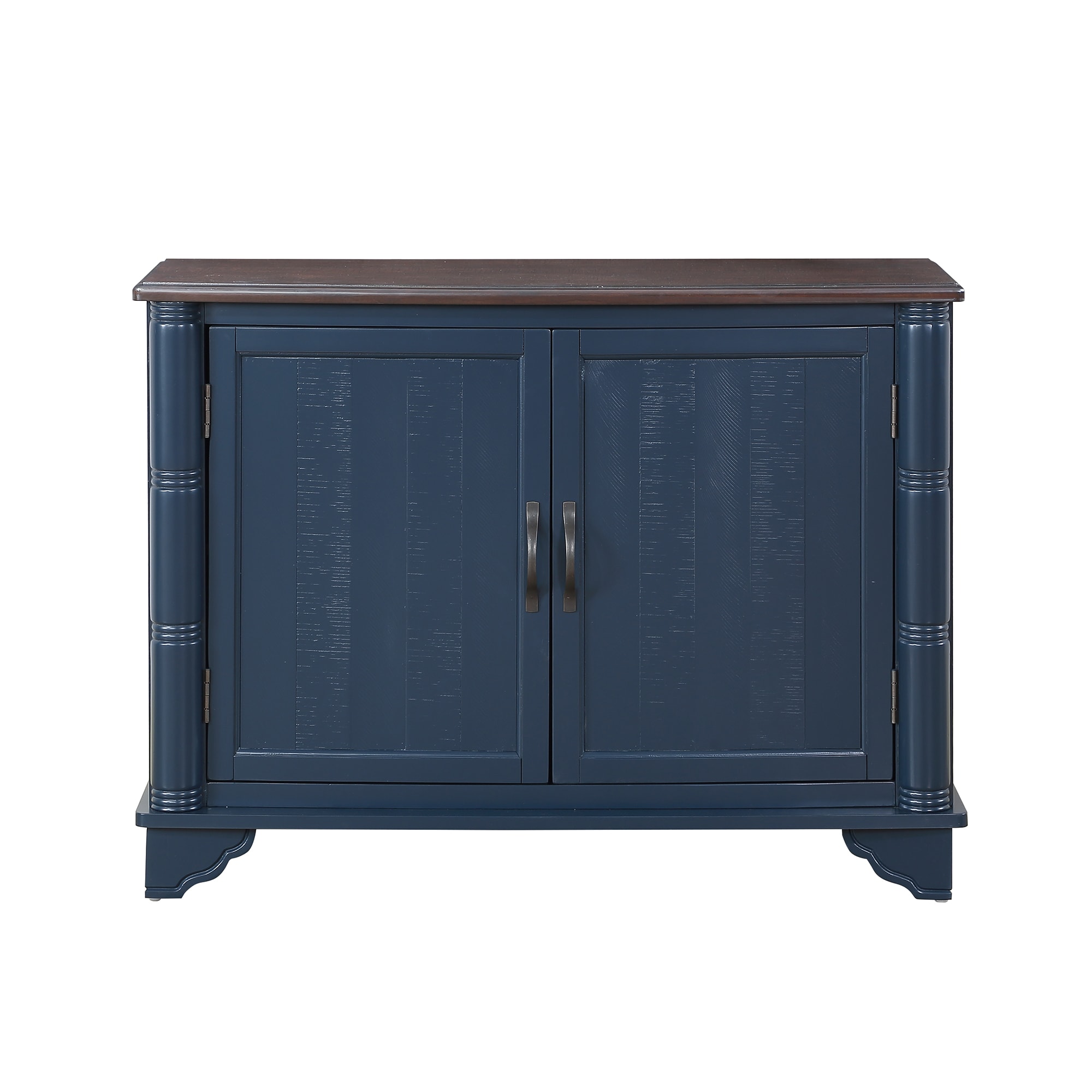Bybafun YC0900048 Rustic Blue Pine Sideboard