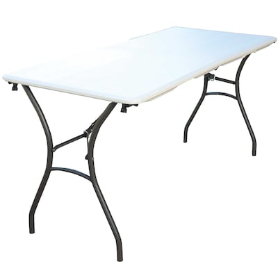 Folding Tables Department At, Lifetime 5 Foot Folding Table Weight Capacity