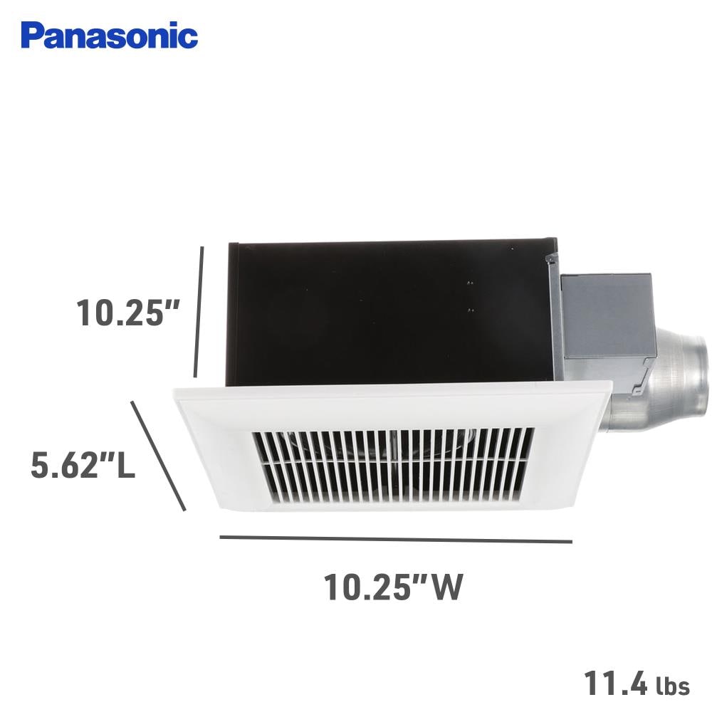 Panasonic WhisperFit 0.3-Sone 110-CFM White Bathroom Fan ENERGY 