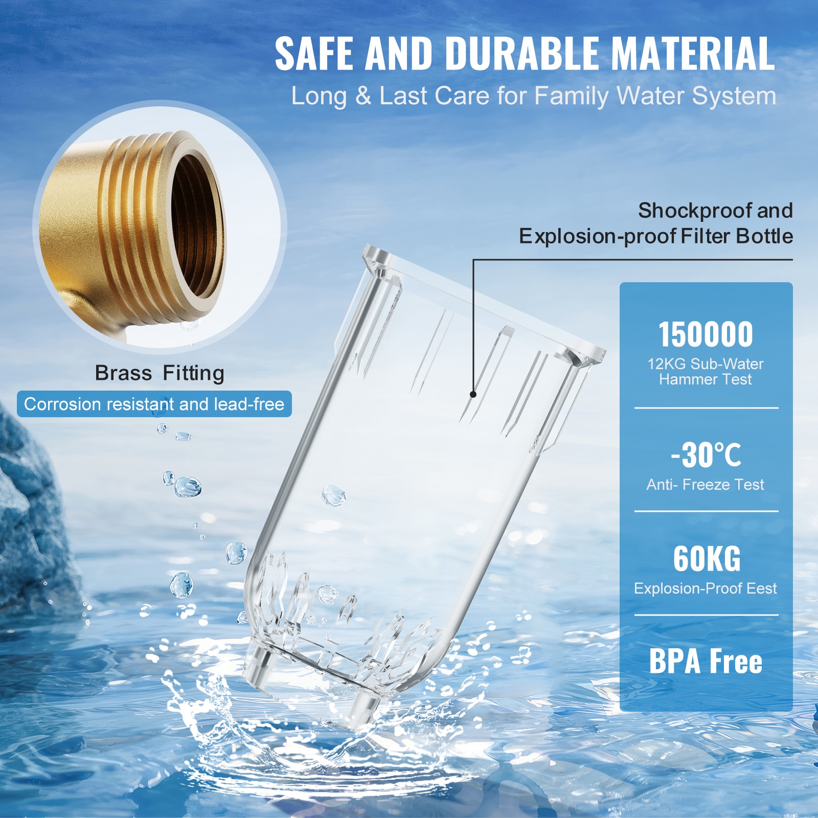 VEVOR SDCXQZSGLQZCI6BTAV0 Under-Sink-Filtration-Systems - View #5
