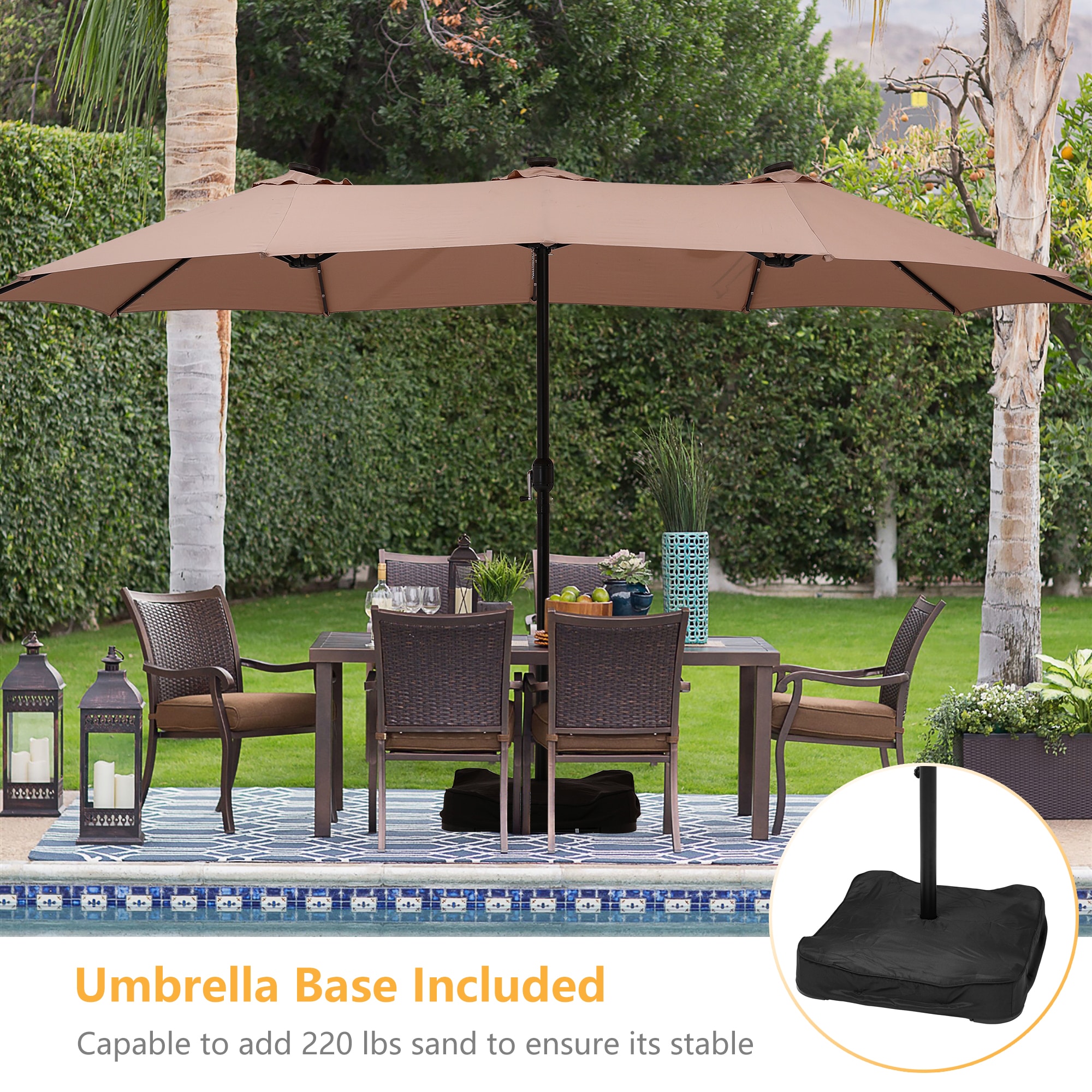 Clihome CH-M11L-BE Umbrellas-2 - View #3