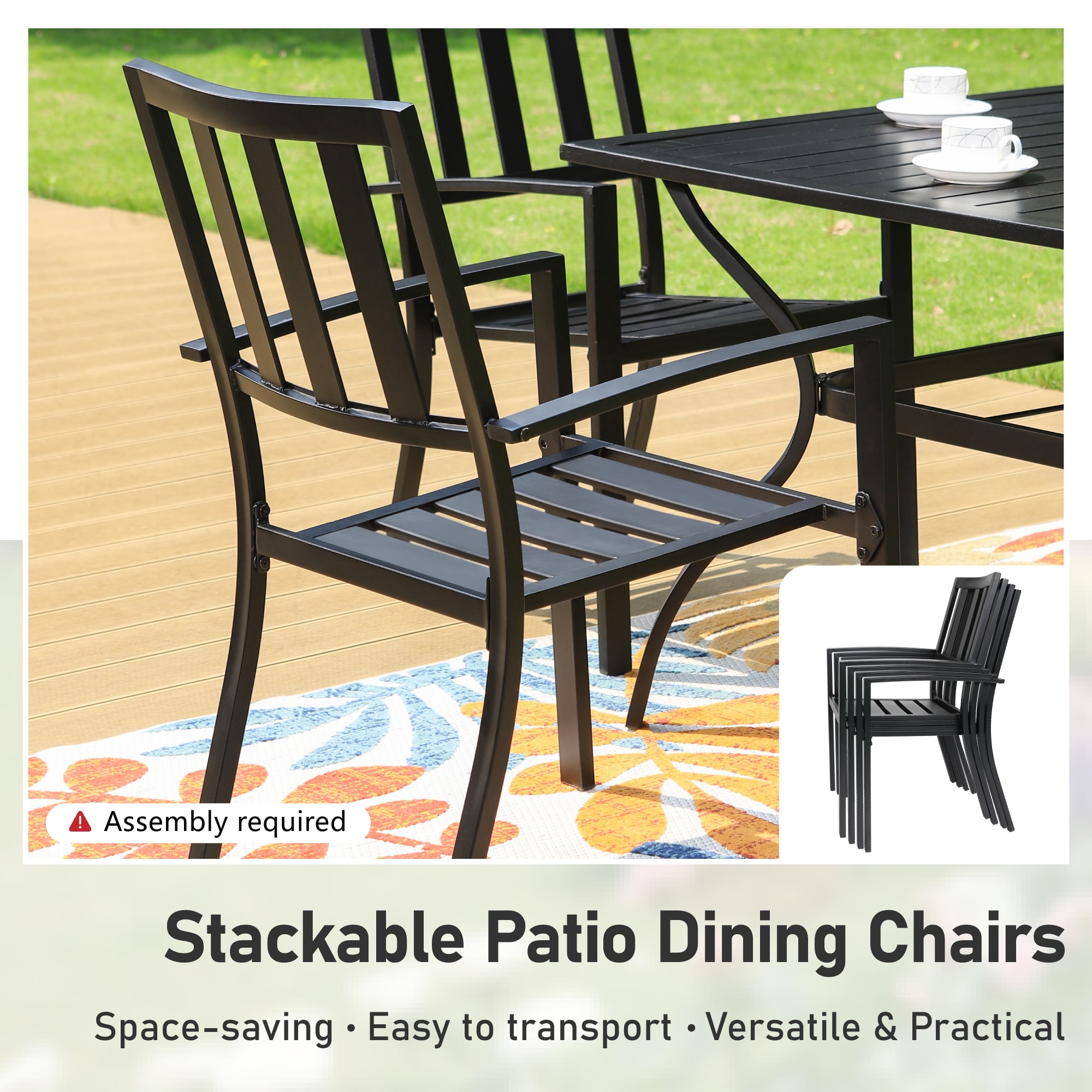 Sunshine Valley TC7-3501-4 Patio-Dining-Sets - View #3