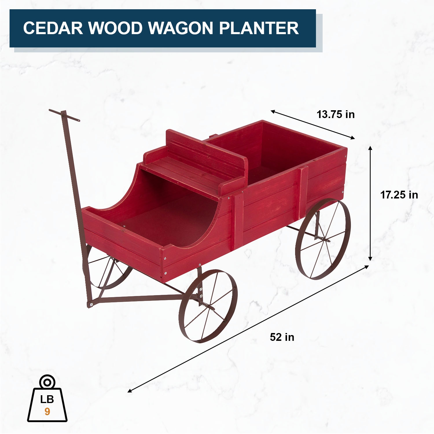 Shine Company 4942R Planter-Window-Box - View #2