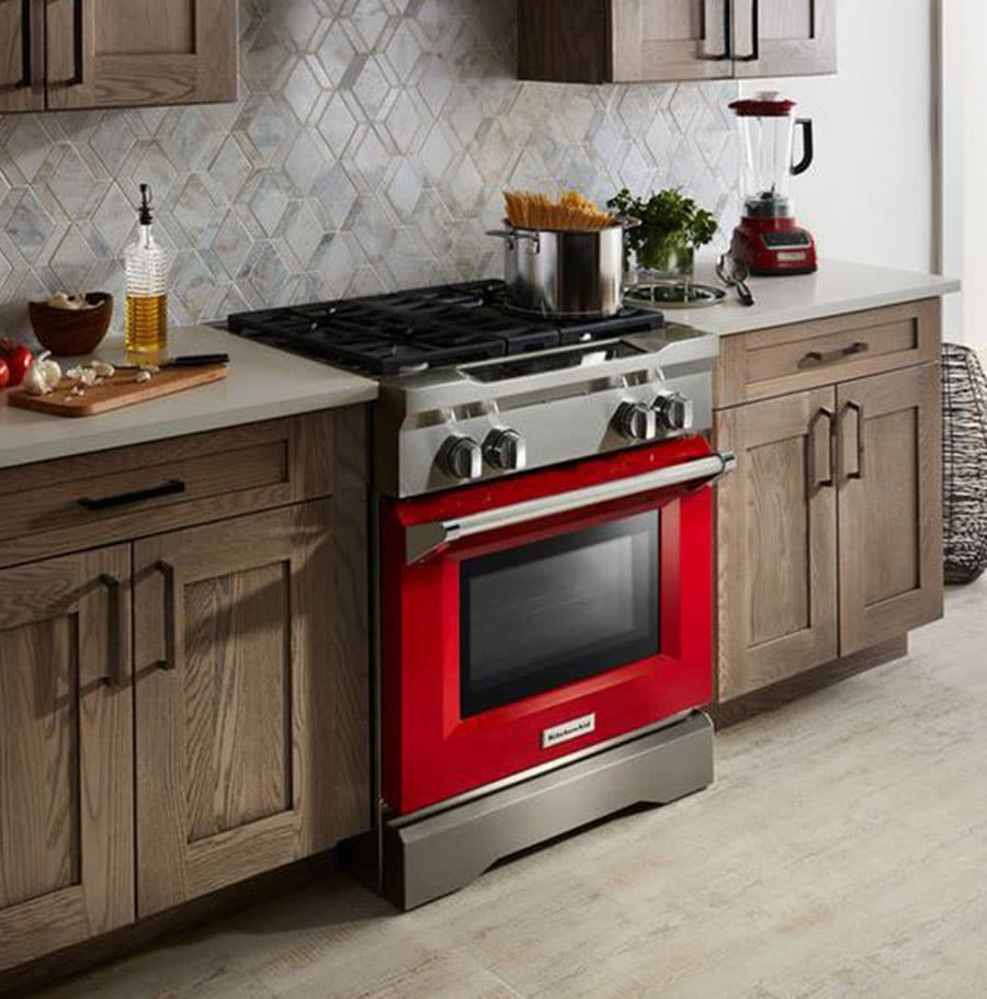 KitchenAid KDRS407VSD Dual-Fuel-Ranges - View #3