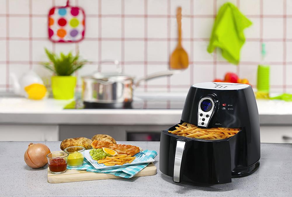 Elite Platinum 2.1 qt. Black Air Fryer