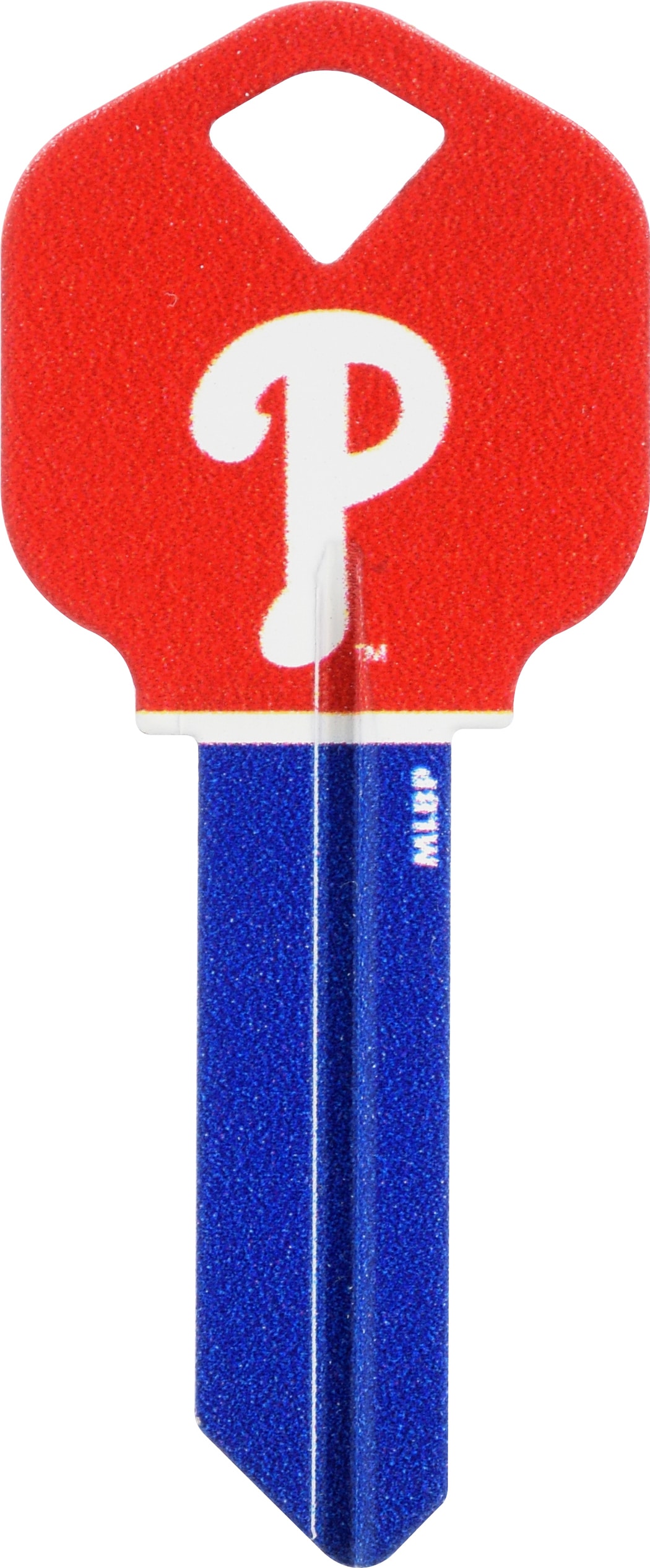 Fanatix 89672 Philadelphia Phillies Multicolored Sports Key Brass House/Entry Key Blank