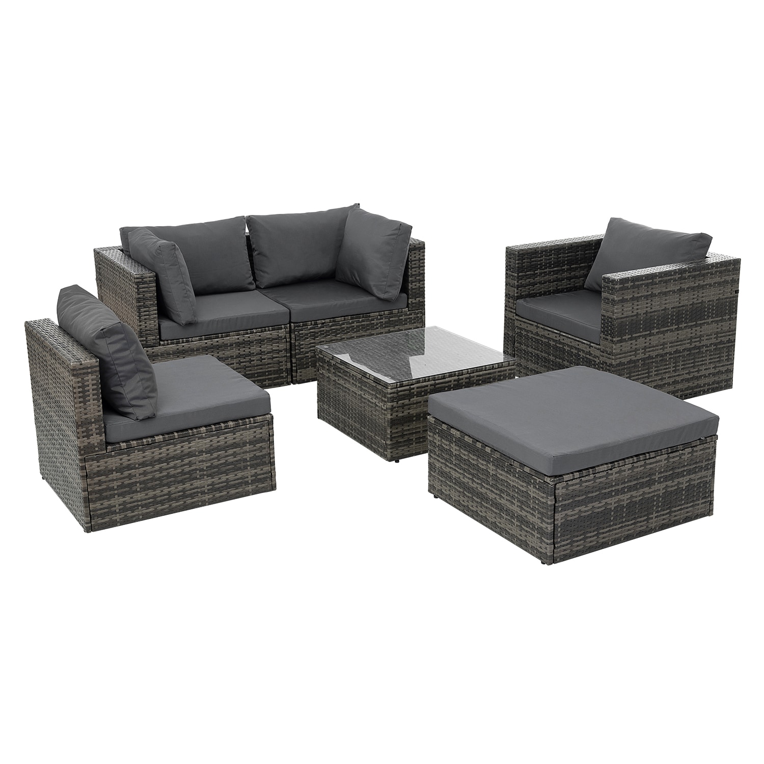 SINOFURN SYB790007GY Patio-Conversation-Sets - View #17