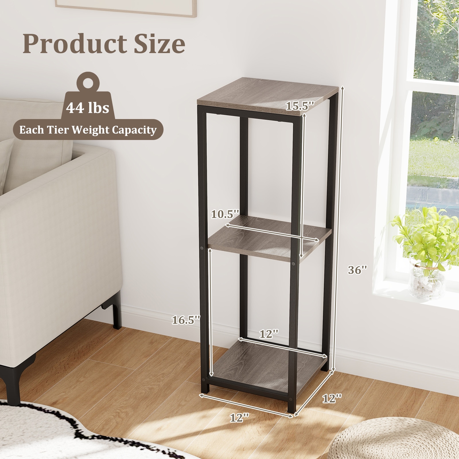 Slickblue D-CO-RG21201ZH Plant-Stand - View #4