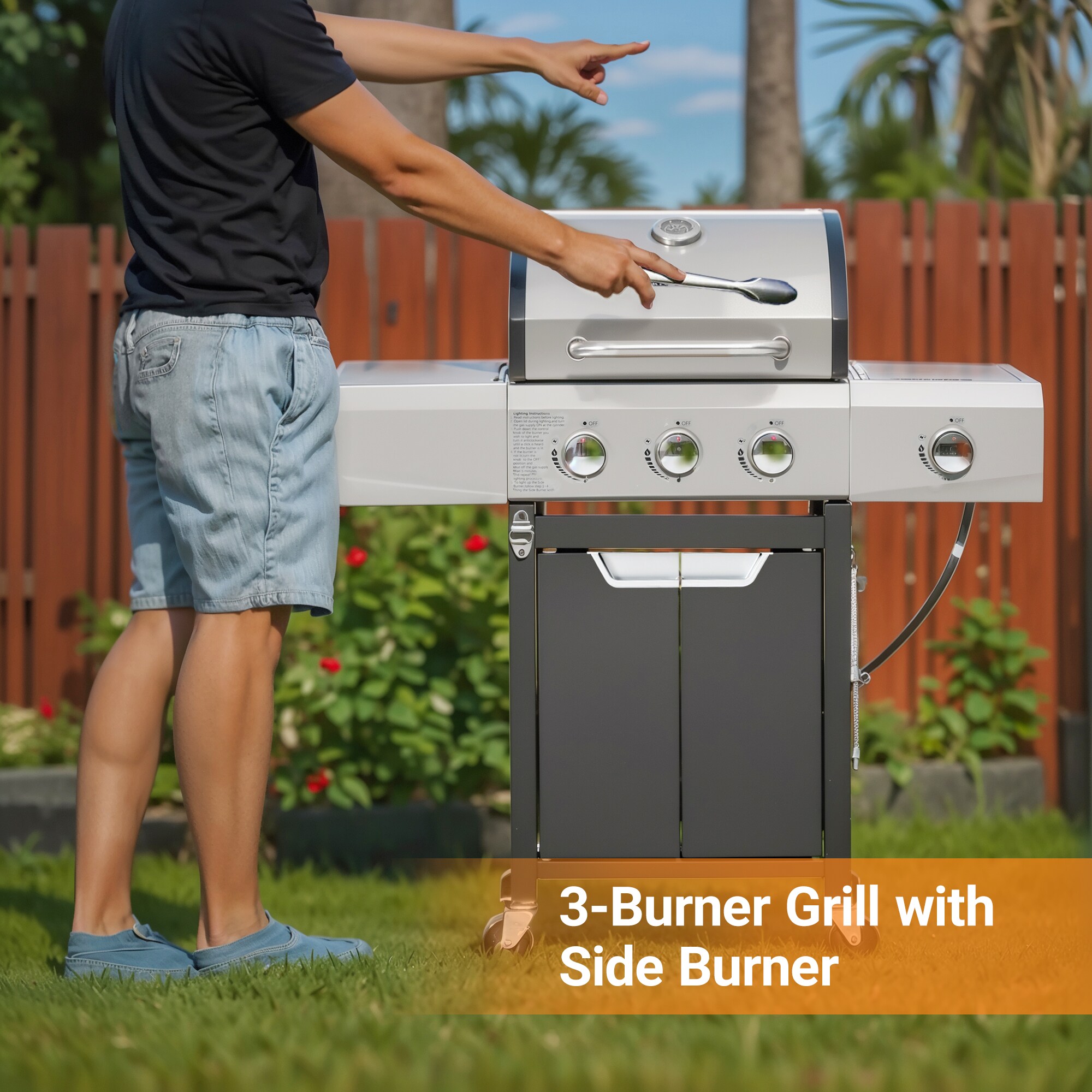 LUXEYARD DS-X-GR008 Gas-Grill - View #2