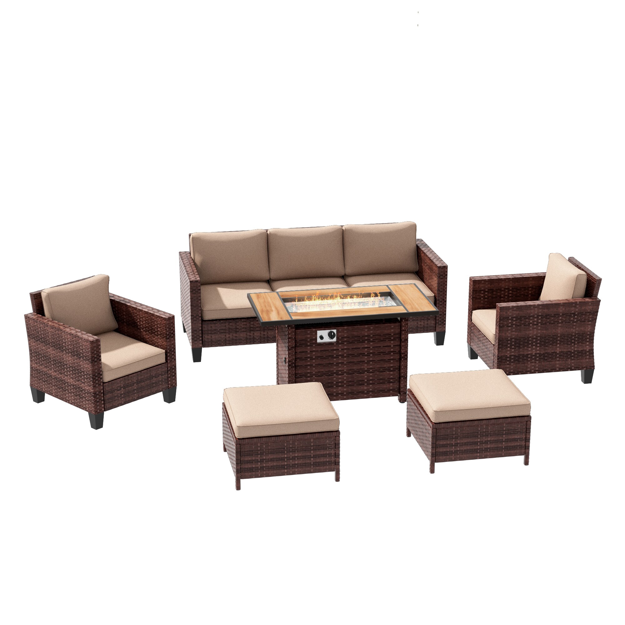 ACEGOSES LW-115BSD-T5 Patio-Conversation-Sets - View #3