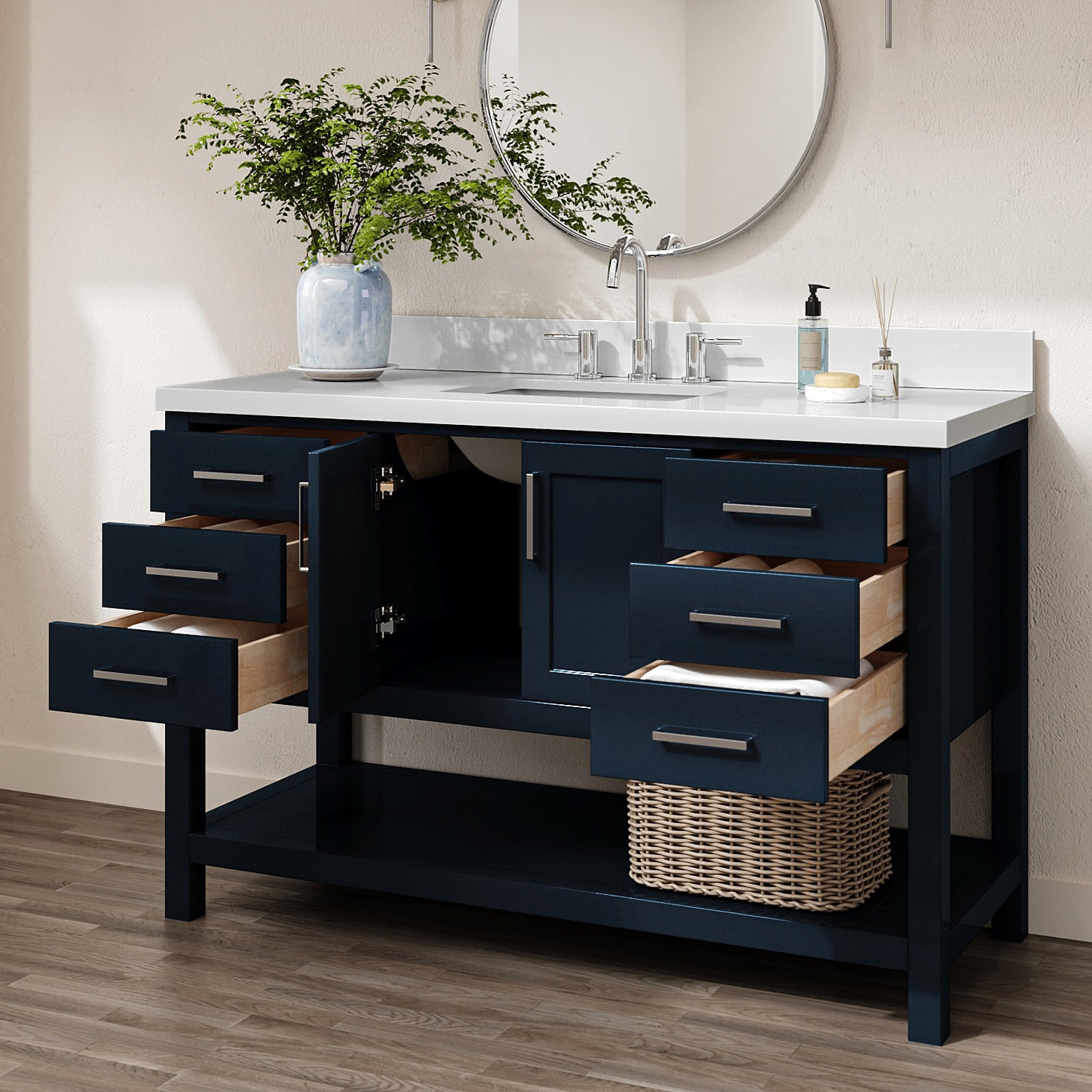 ARIEL S055SWQRVOMNB Bath-Vanity-Combo - View #2