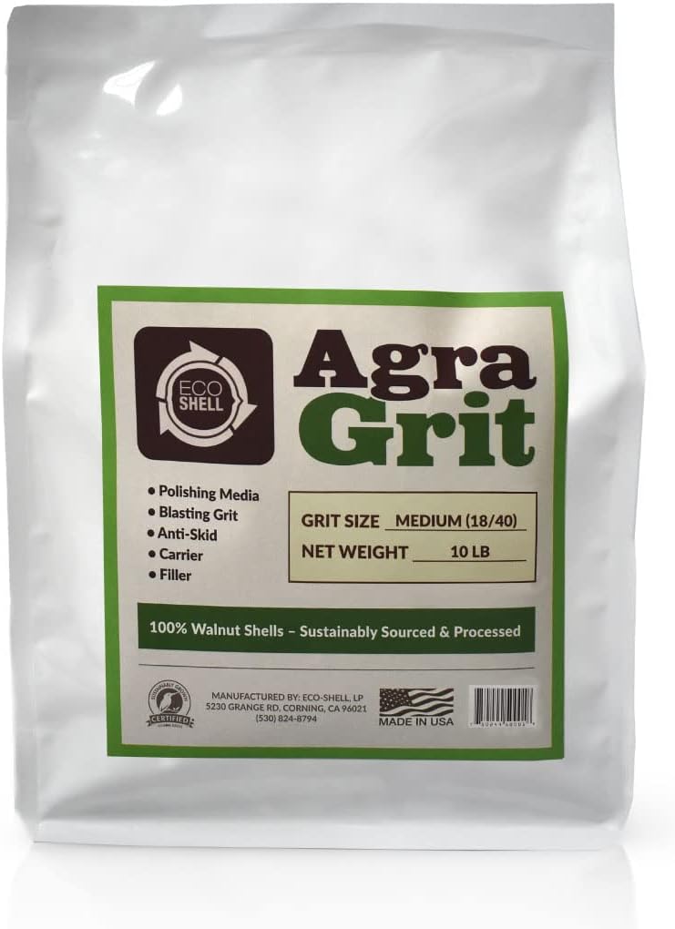 Agra Grit 10-lb Box Walnut Shell Media Blaster Abrasive BGM10 at Lowes.com