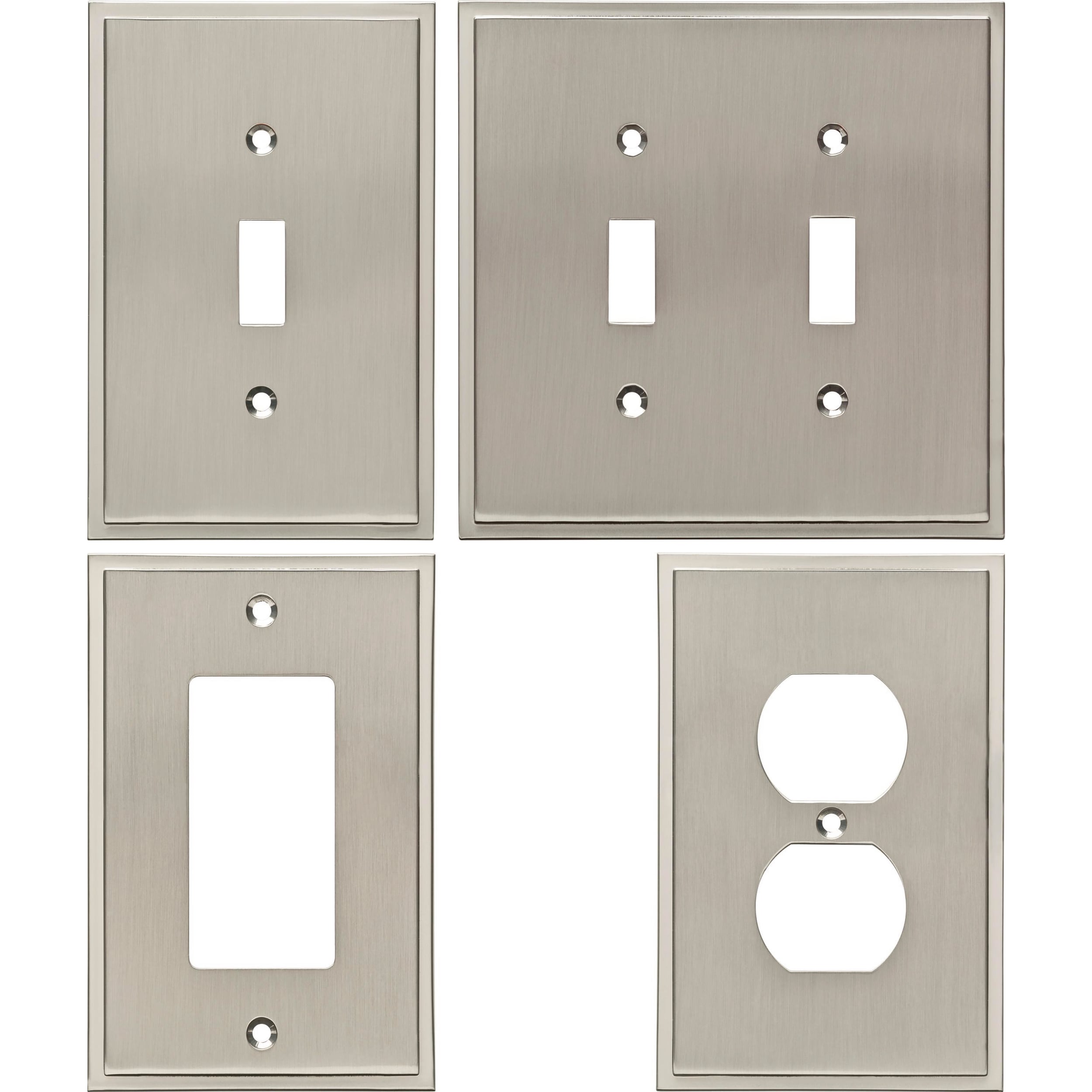 allen + roth W35320-SN-C1 Electrical-Wall-Plates - View #4