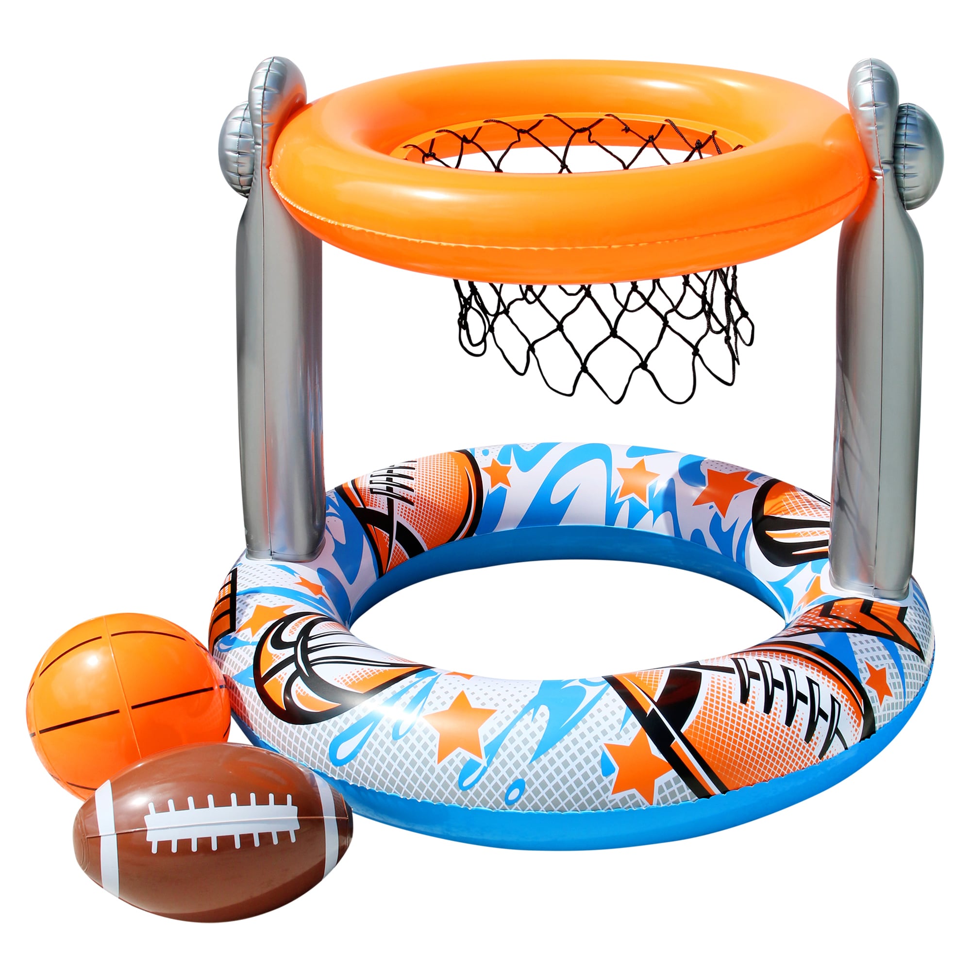 Banzai 311767 Multicolor Swimming pool basketball