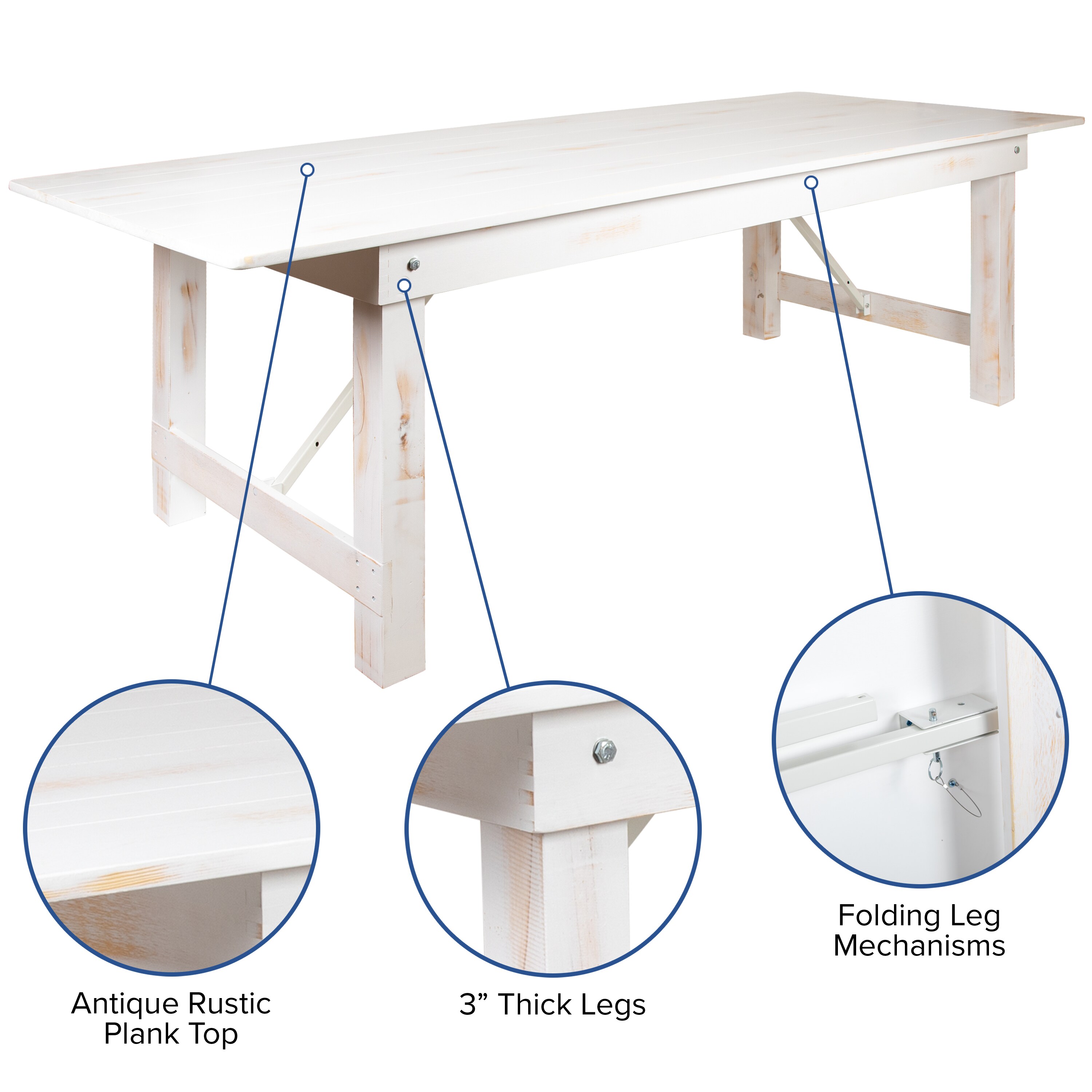 Flash Furniture 889142563624 Dining-Tables - View #5