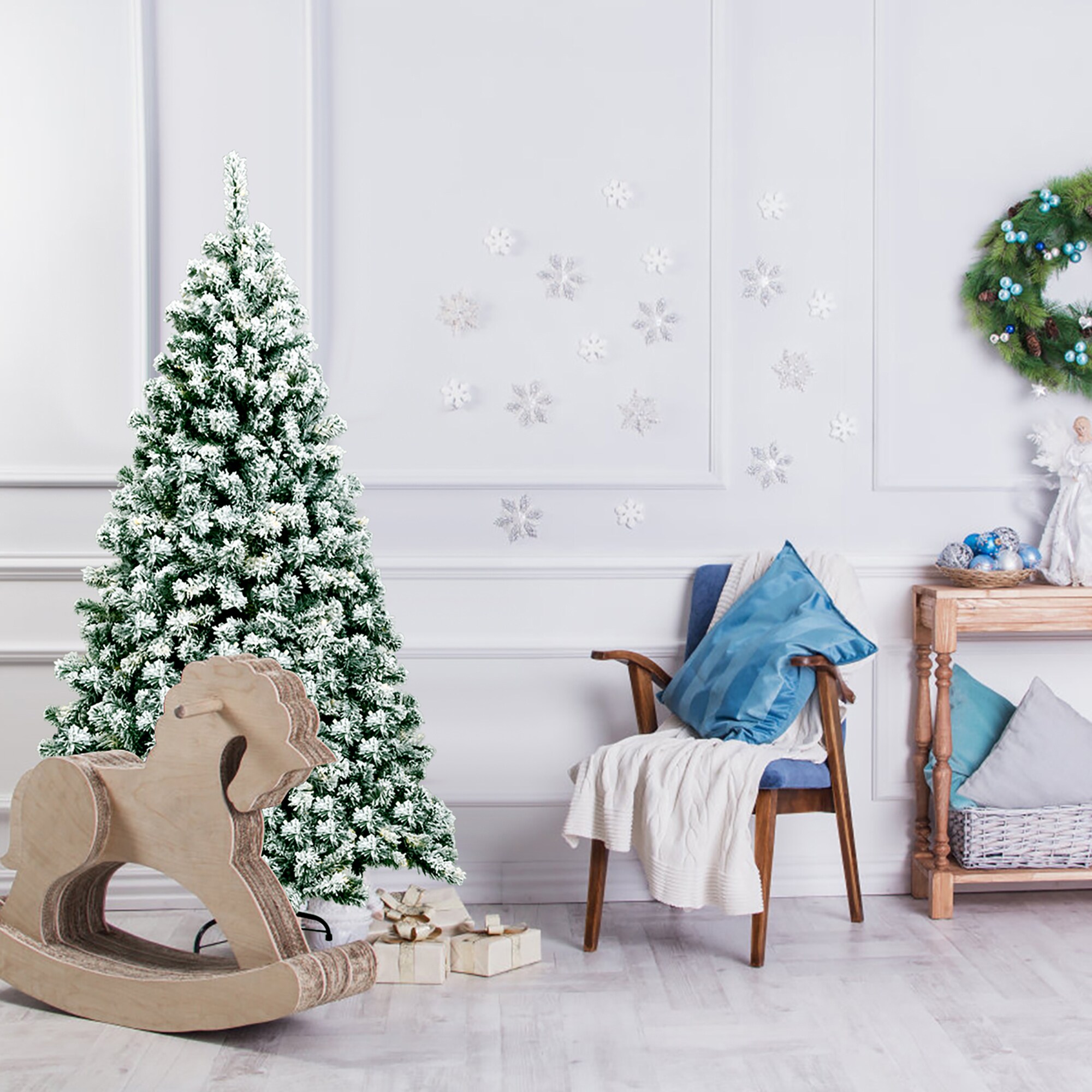 Costway CM22869US Artificial-Christmas-Trees - View #9
