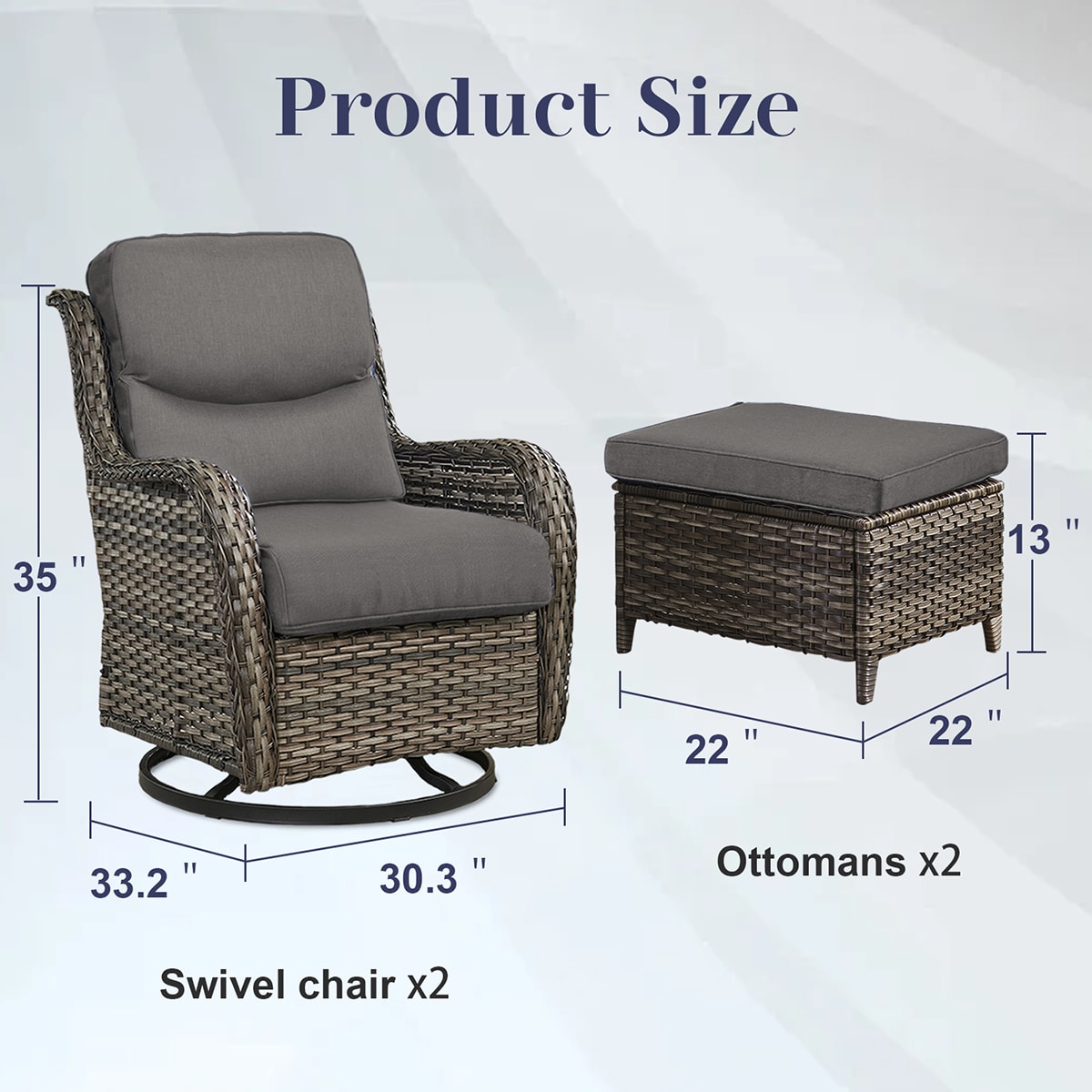 Rilyson FS024XL016-2 Patio-Chairs - View #5