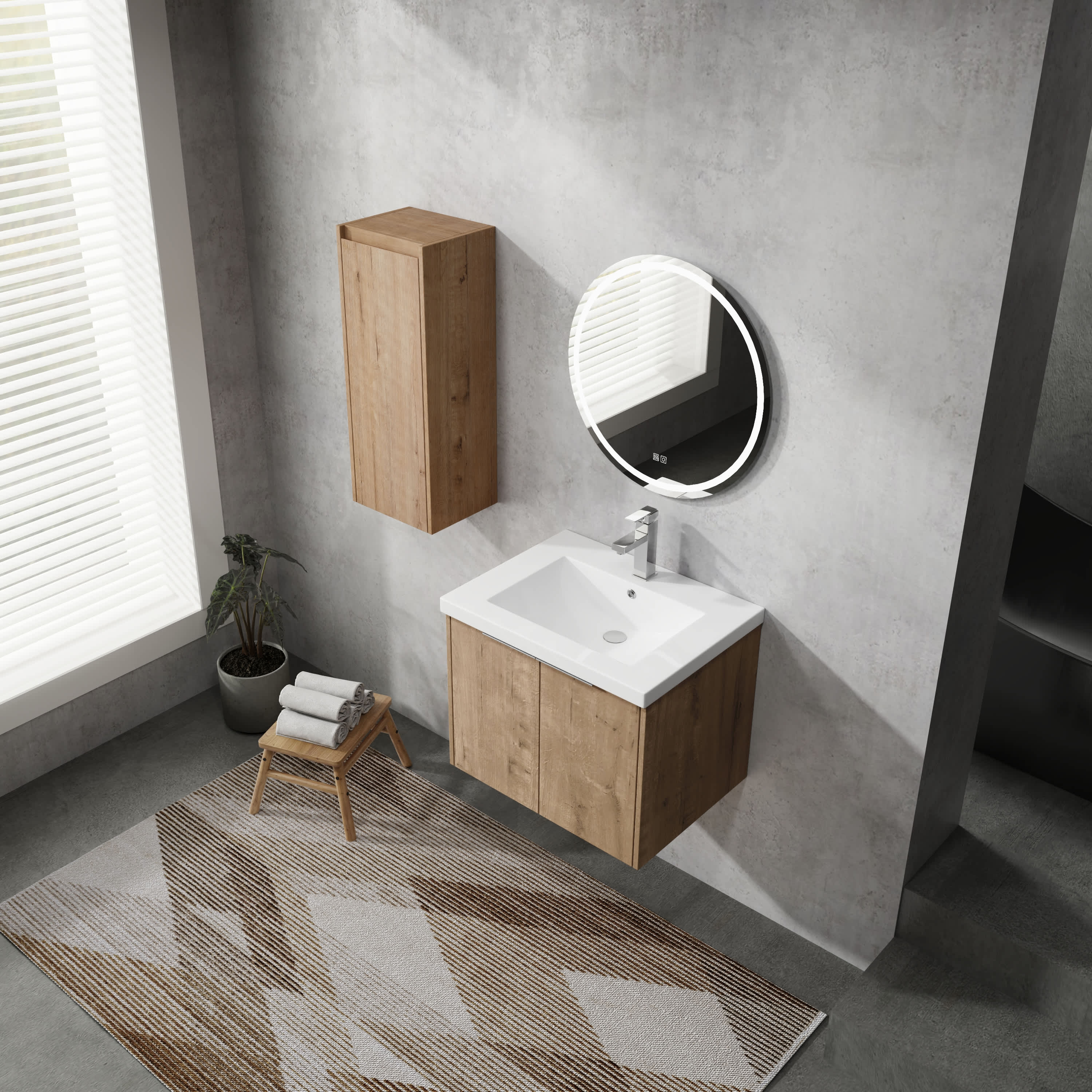Vynxaria LEXY1303-DJYS-SZT073 Bath-Vanity-Combo - View #3