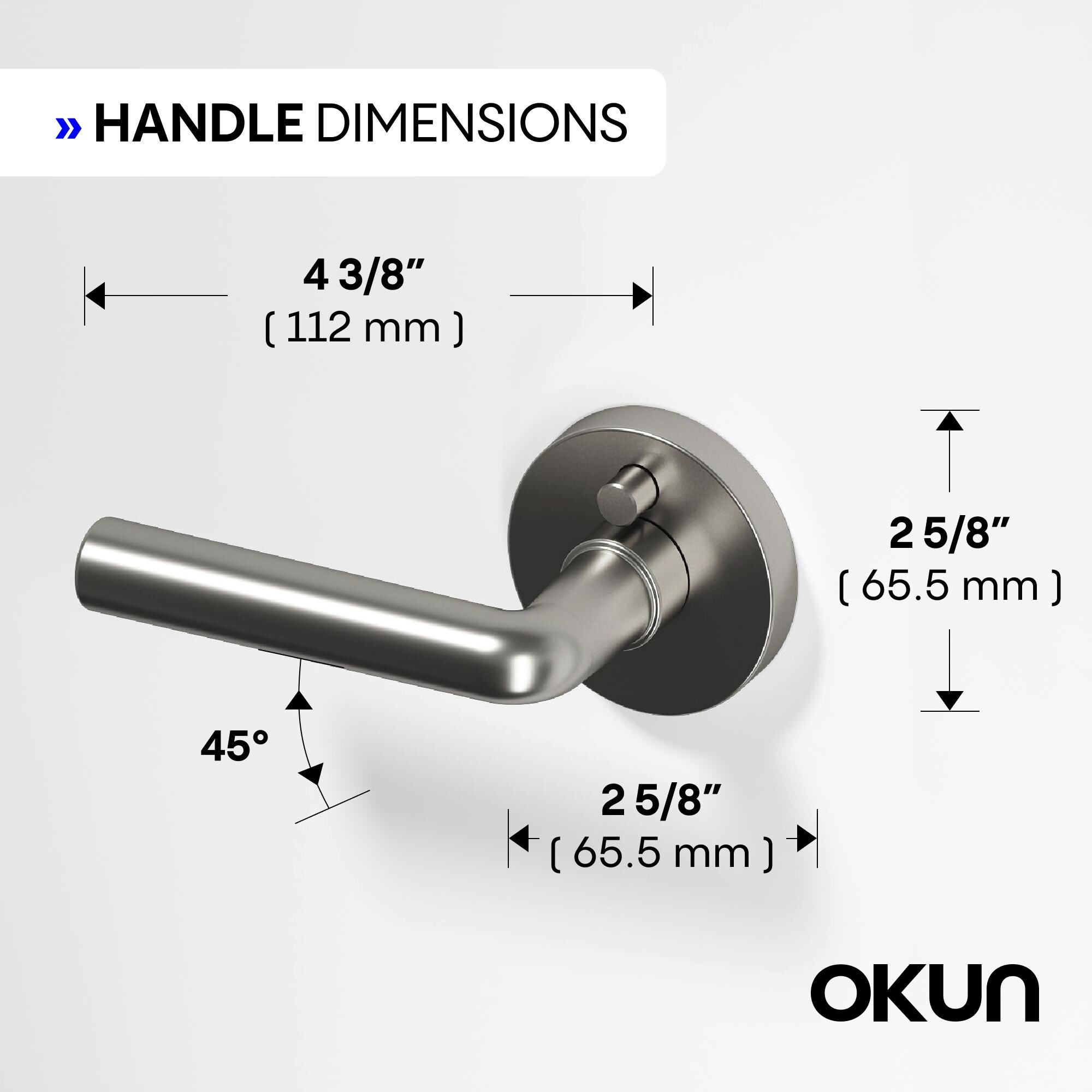 OKUN OK1012BNPRK2 Door-Handles - View #4