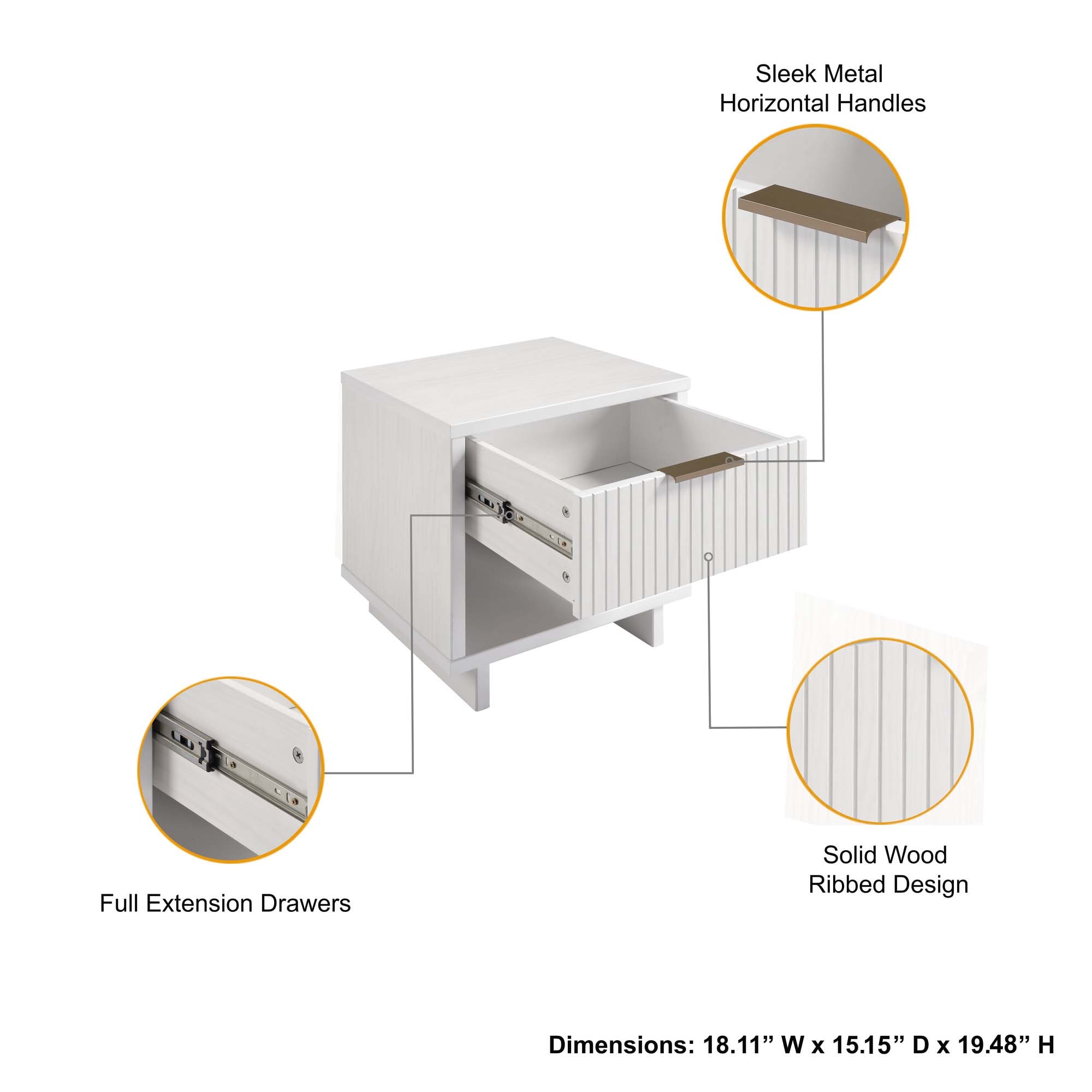 Manhattan Comfort NS-5001 nightstands - View #4
