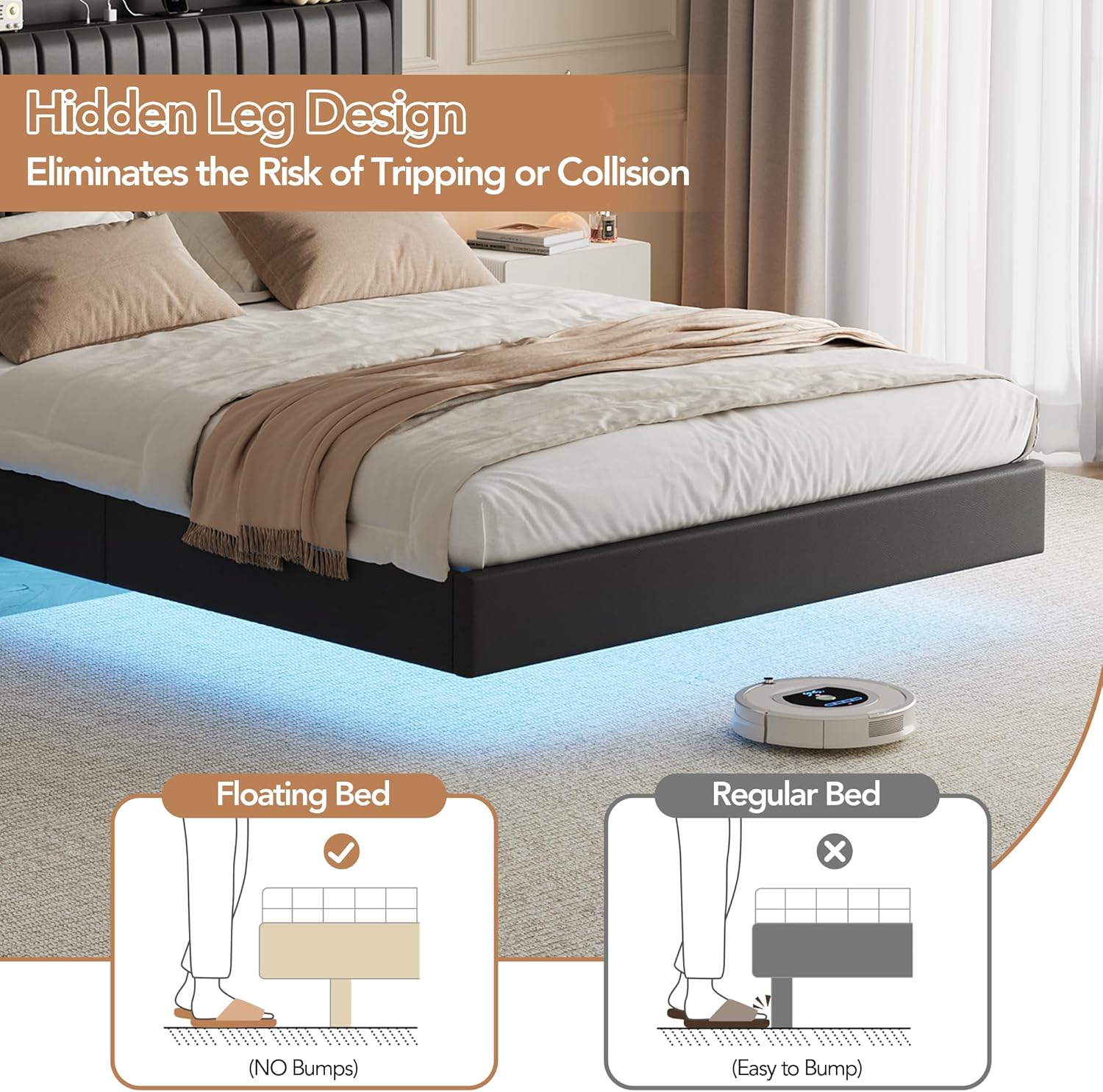Qeetex LHF-BED-PHO-16DKDHZ5 beds - View #6
