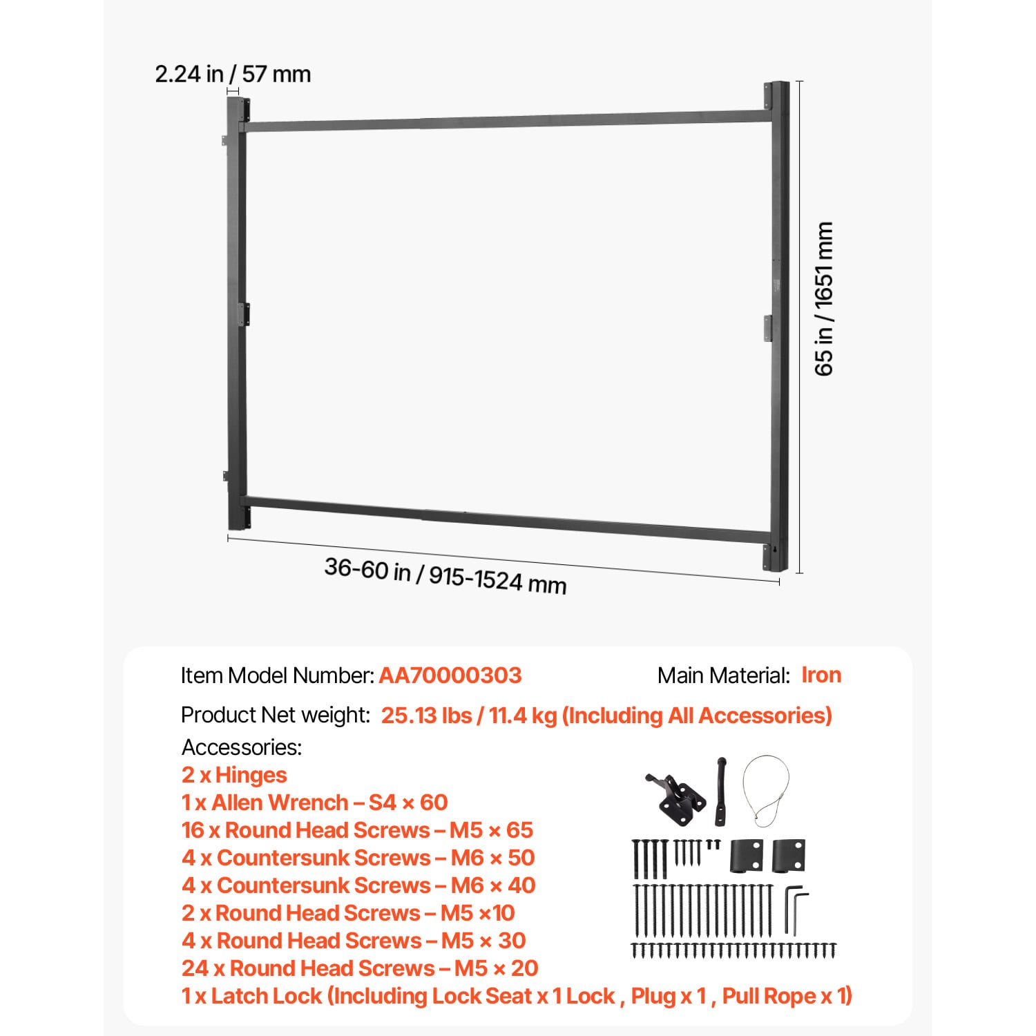 SVOPES SVOPESMKZJ36611141V0 Gate-Hardware - View #8