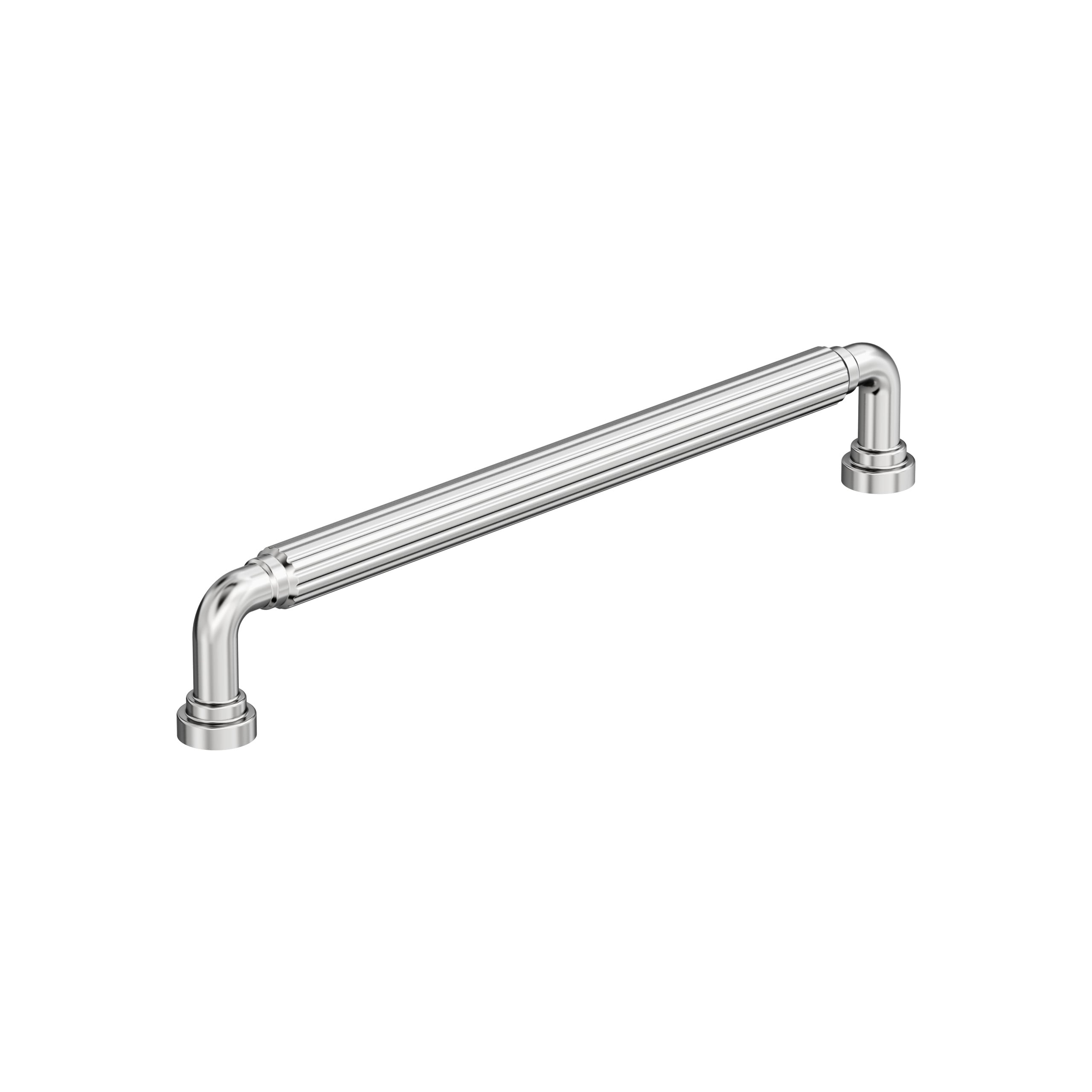 Amerock BP3770526 Cowrie 7-9/16-in , 192mm Center to Center Polished Chrome Arch Handle Drawer Pull