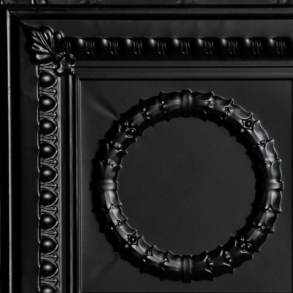 From Plain to Beautiful in Hours SKPC503-BK-24X24-D12 Ceiling-Tile - View #2
