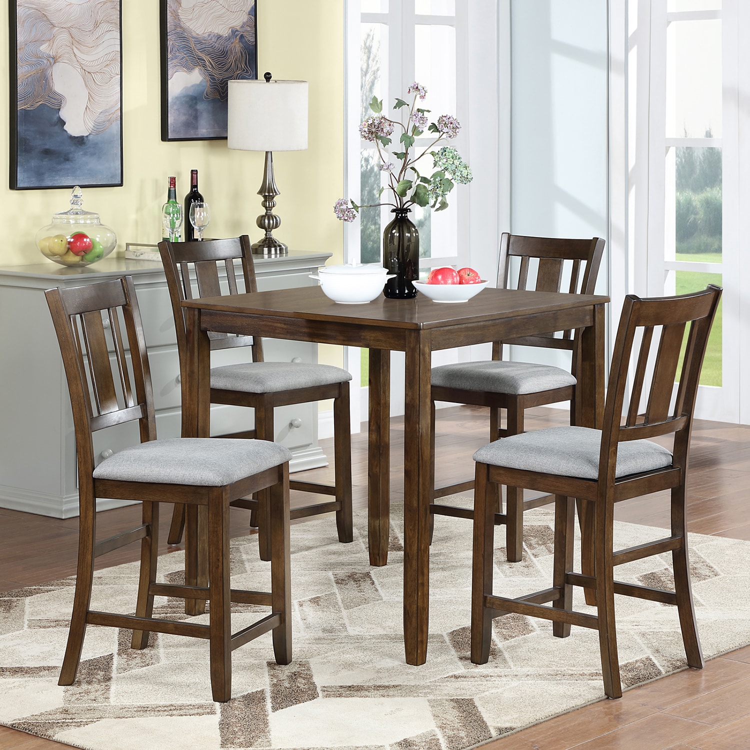 SINOFURN SYA010265GY Dining-Chairs - View #9