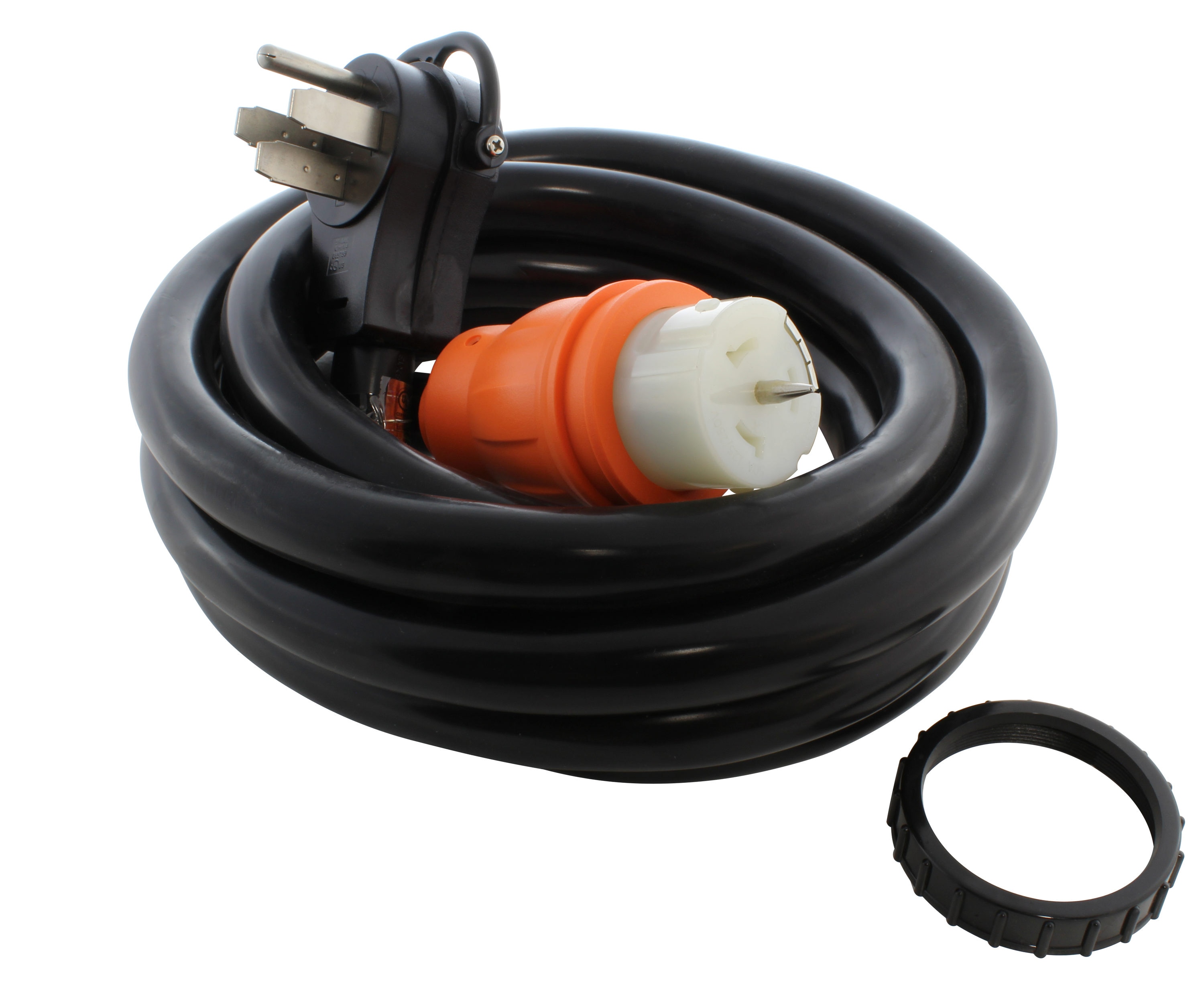 AC Works 15ft 50A Generator/Temp Power Transfer Switch Power Cord