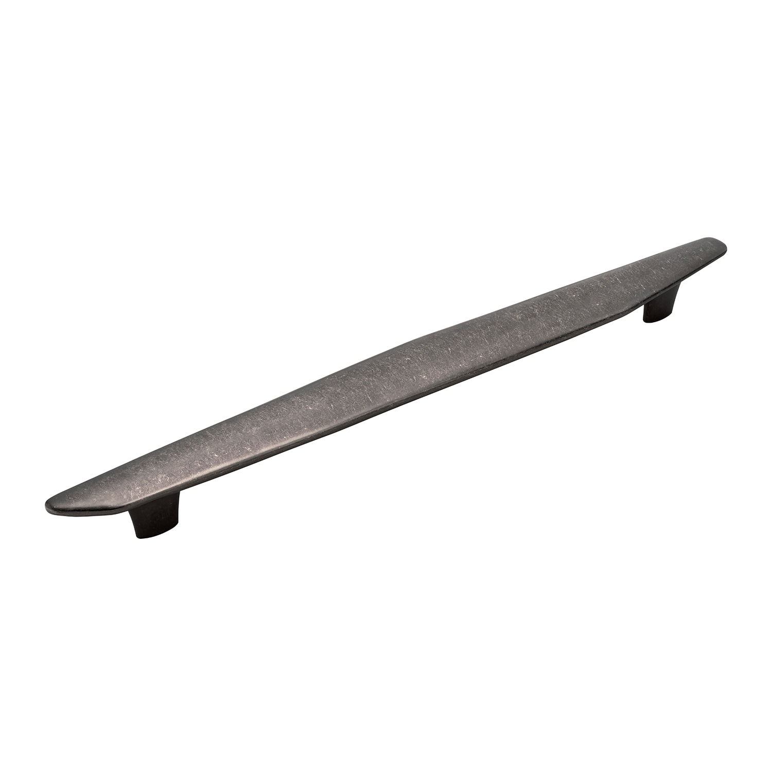 Belwith Keeler B079718-BNV Pebble 18-in , 457mm Center to Center Black Nickel Vibed Novelty Handle Drawer Pull