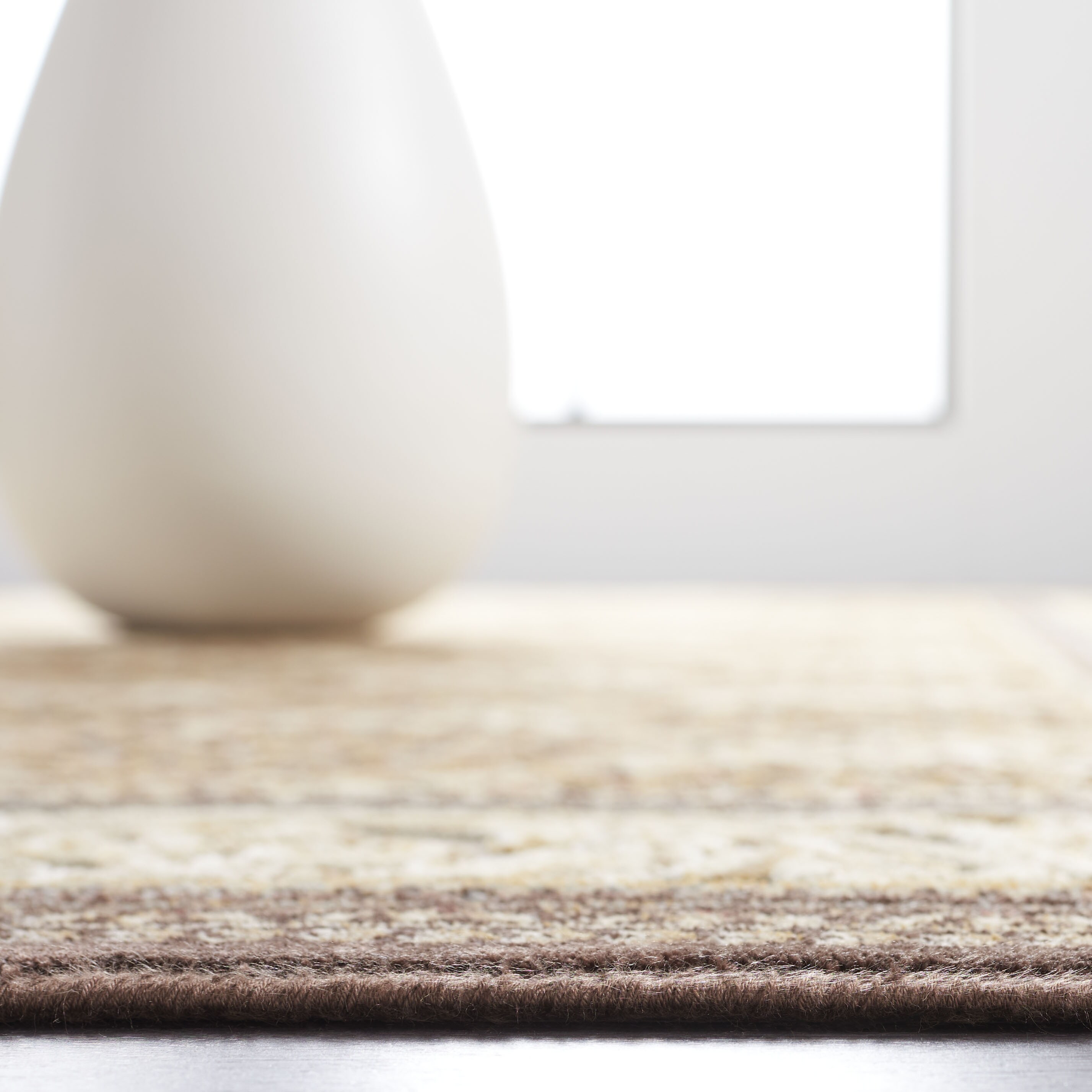 Chinchilla Chenille Rug, Scandi Inspired