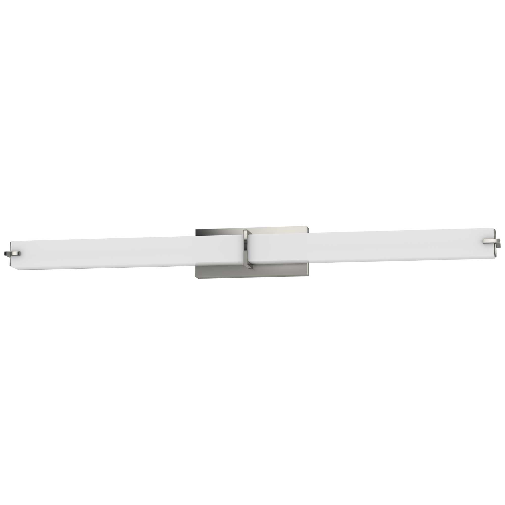 Volume Lighting V1994-33 49.5-in 1 -Light Gloss Nickel Integrated LED Modern/contemporary Vanity light
