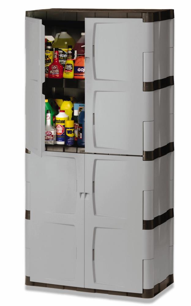 Rubbermaid RUBBERMAID TALL CABINET In The Garage Cabinets Department At ...