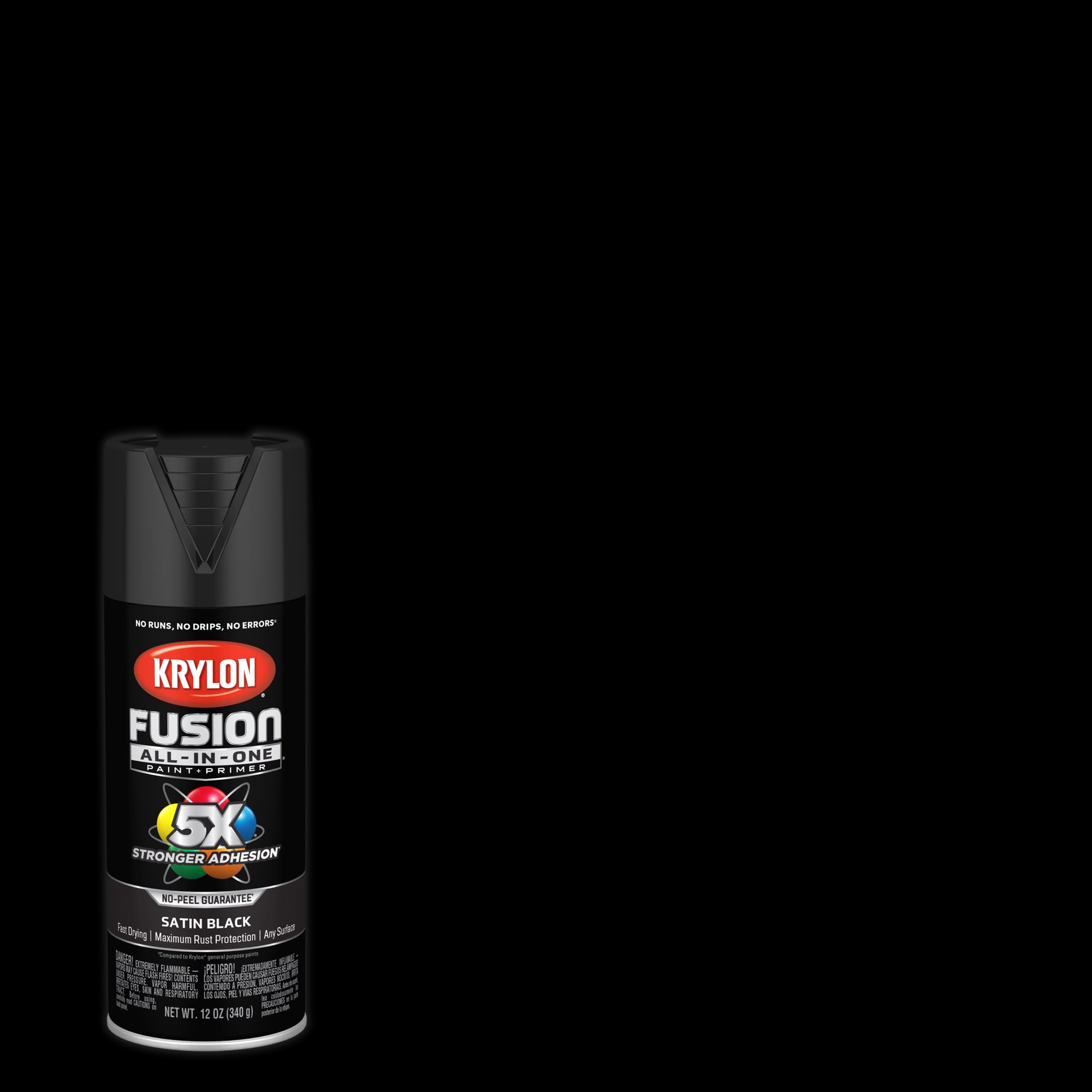 Valspar Satin Black Spray Paint 410.0085049.076 Unit: EACH - Bed Bath &  Beyond - 17566902