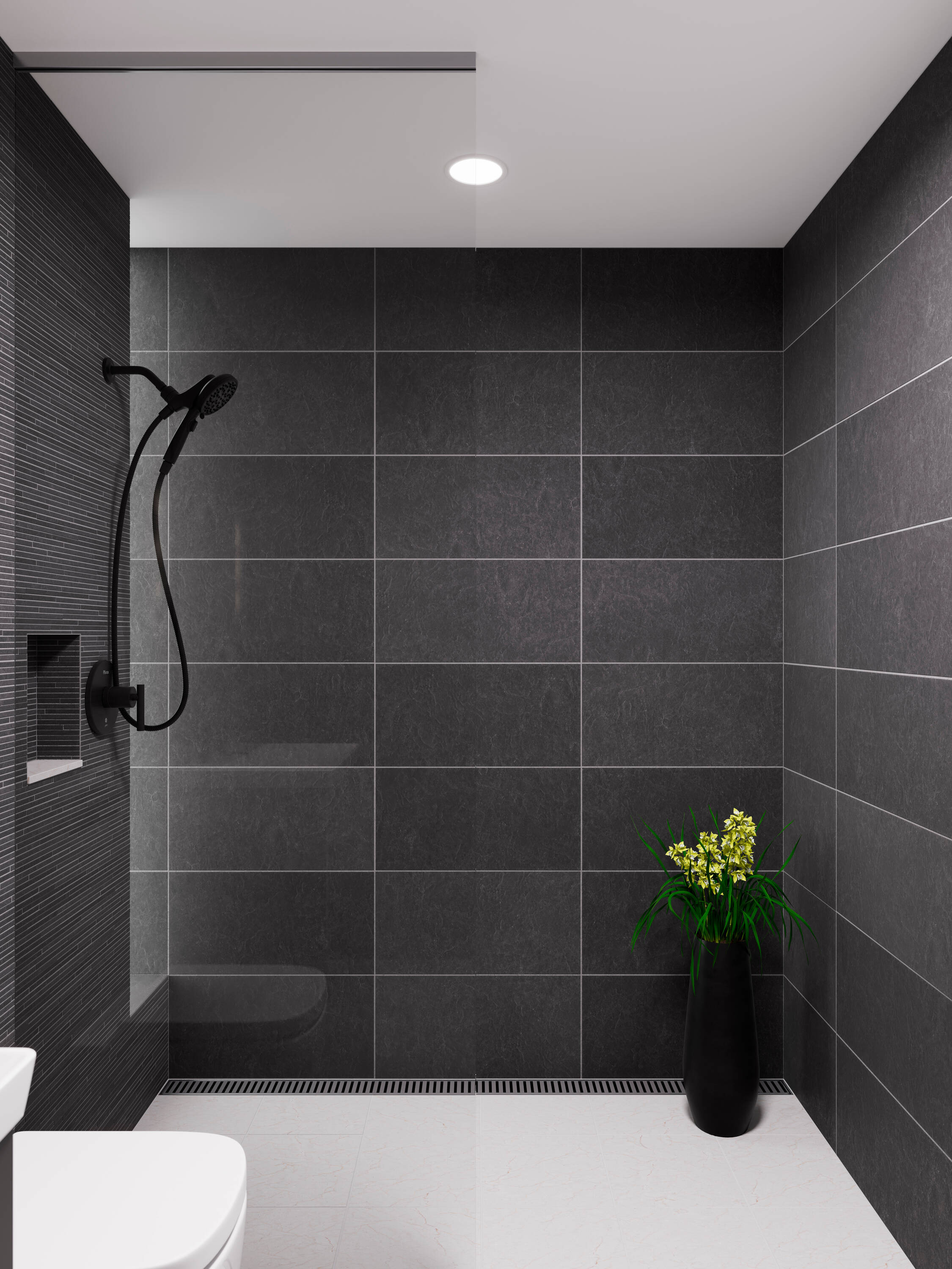 Pfister 016WS2HFM01SDB Showerhead-Bar-Panels - View #9