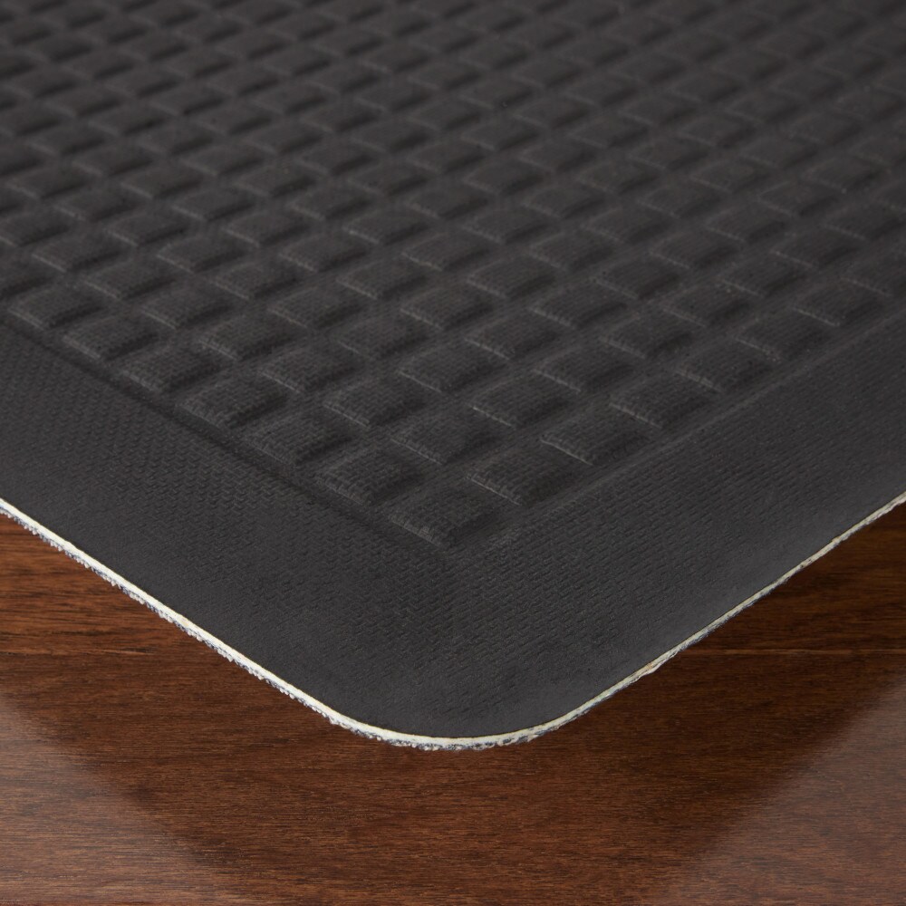 allen + roth 1-1/2-ft x 2-1/2-ft Printing Rectangular Indoor Anti-fatigue  Mat in the Mats department at