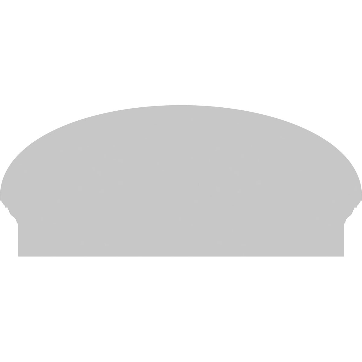 Ekena Millwork PEDPC032X150ELL01 Exterior-Window-Trim - View #5