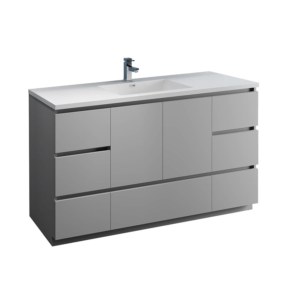 Fresca FCB9360GR-S-I Bath-Vanity-Combo - View #2