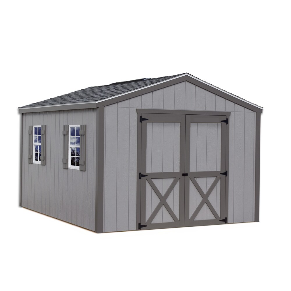 Best Barns 10-ft x 16-ft Elm without floor Gable Engineered Storage ...