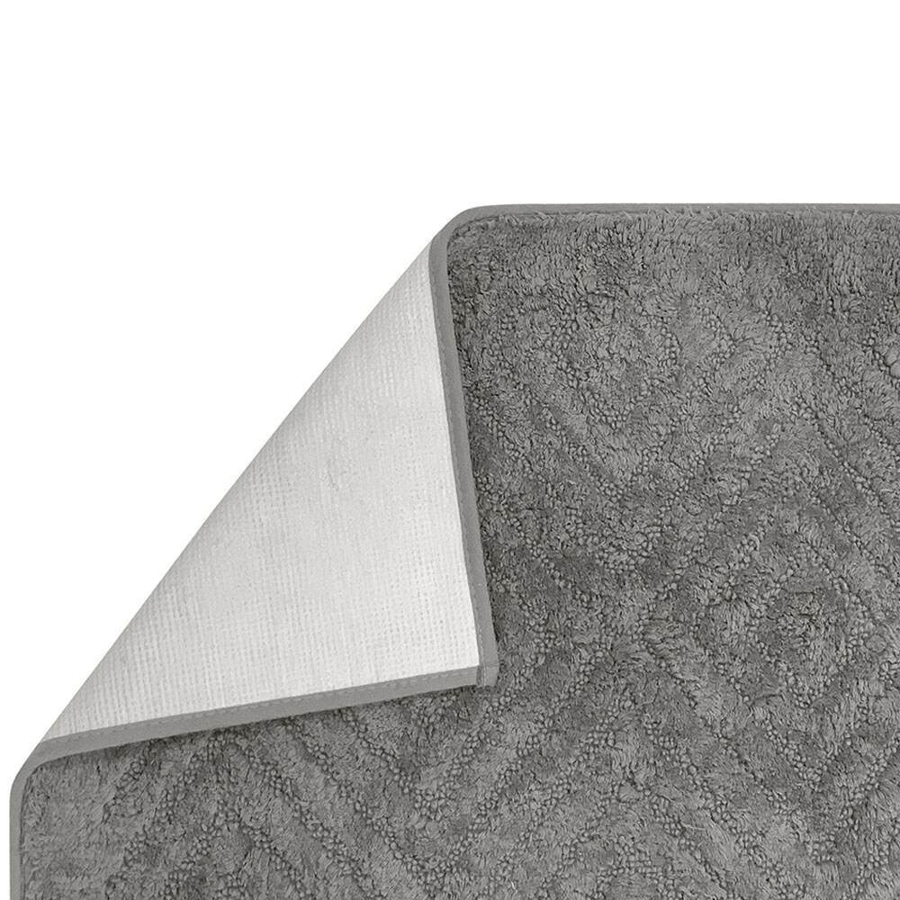Caro extra large bath rug - 33.5x59.1in [85x150cm] - Flannel Grey