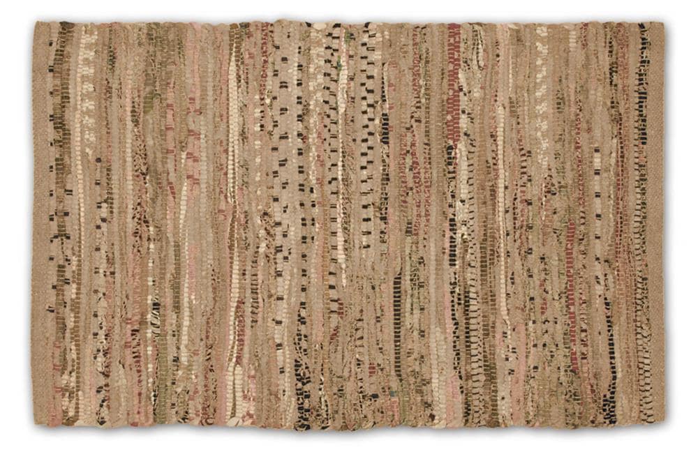 DII CAMZ33287 4 x 6 (ft) Cotton Taupe Rectangular Indoor Solid Area rug