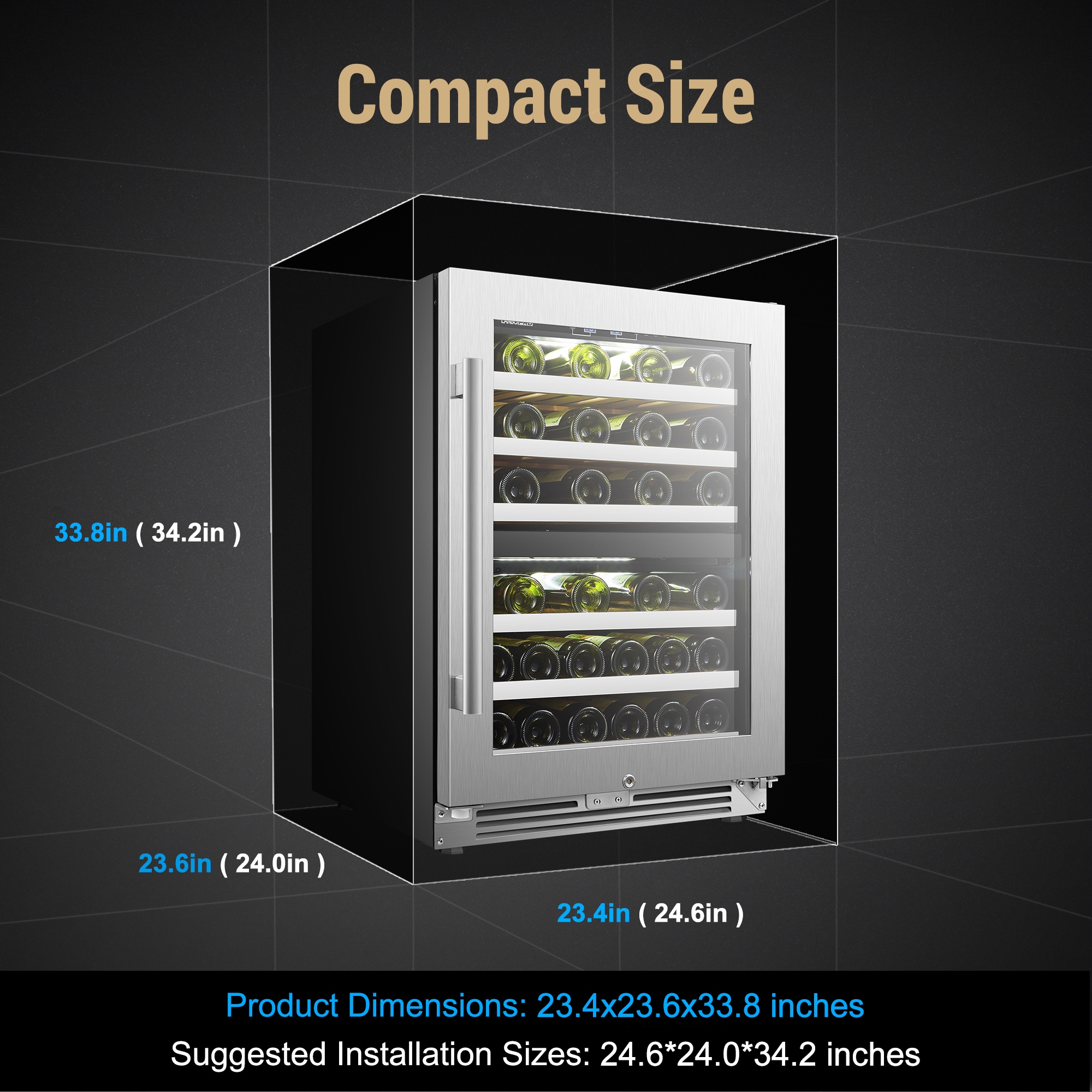LANBOPRO LP54D Wine-Chillers - View #10